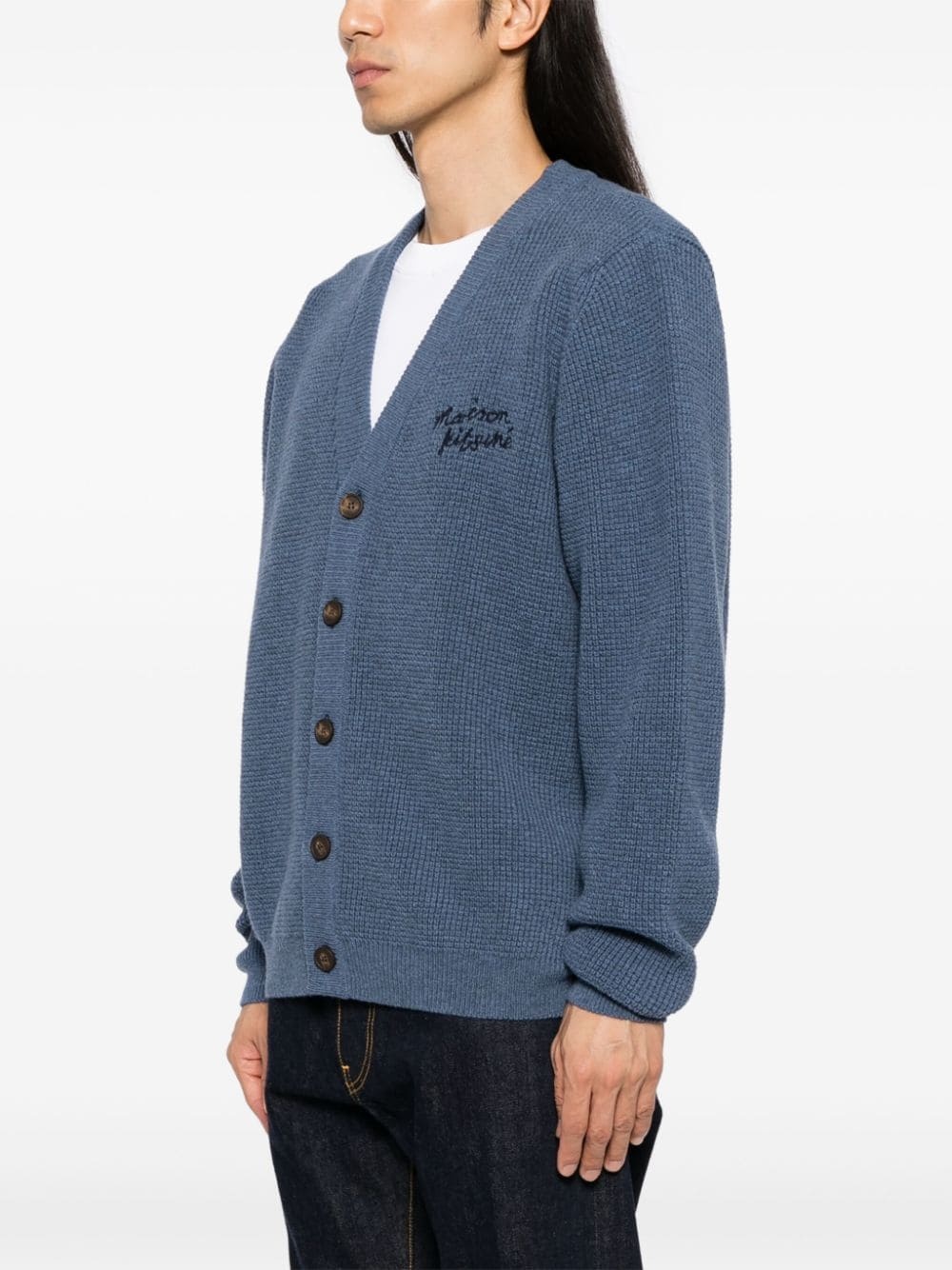 handwriting comfort cardigan - 3