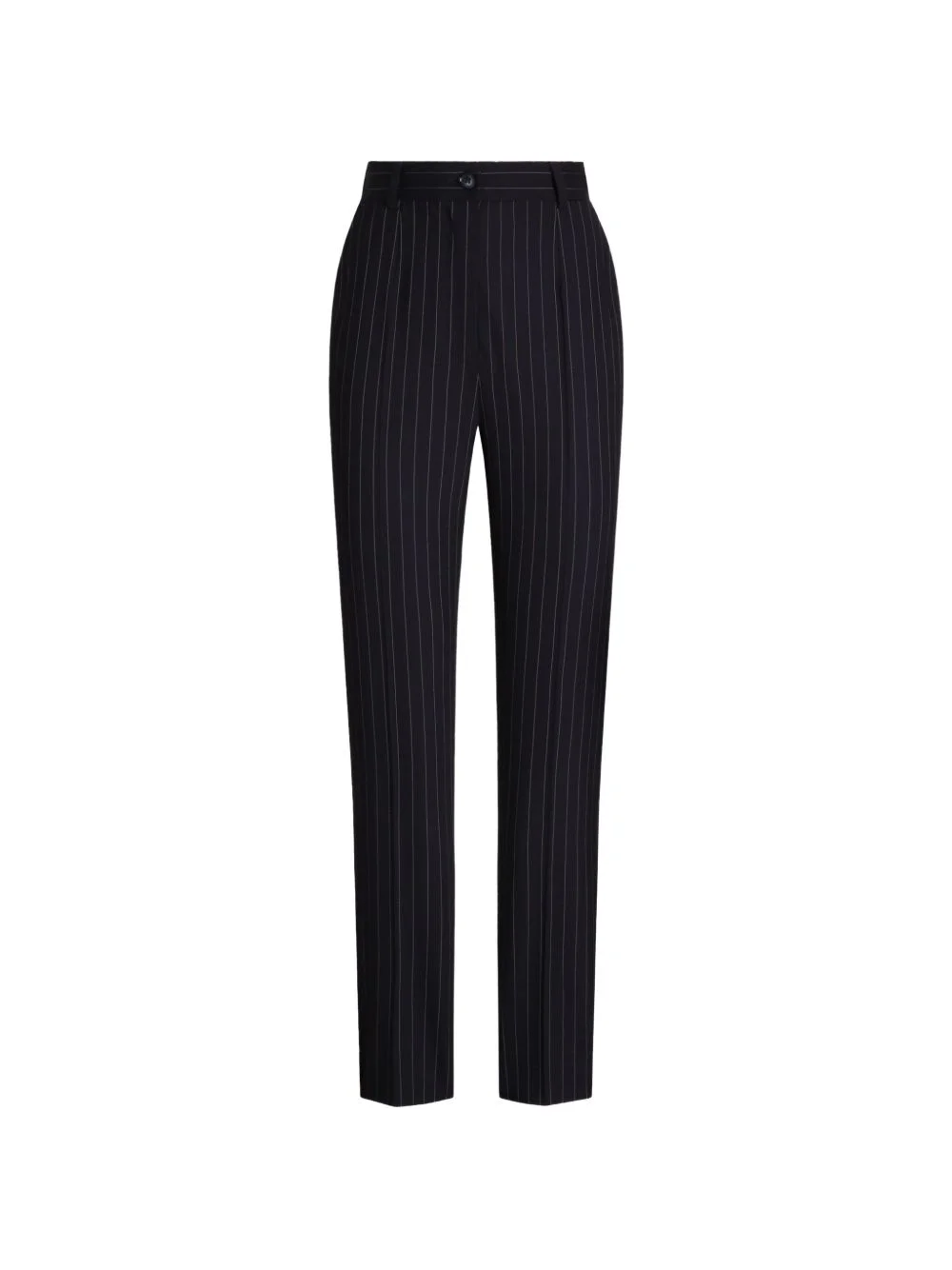 pinstripe wool trousers - 1