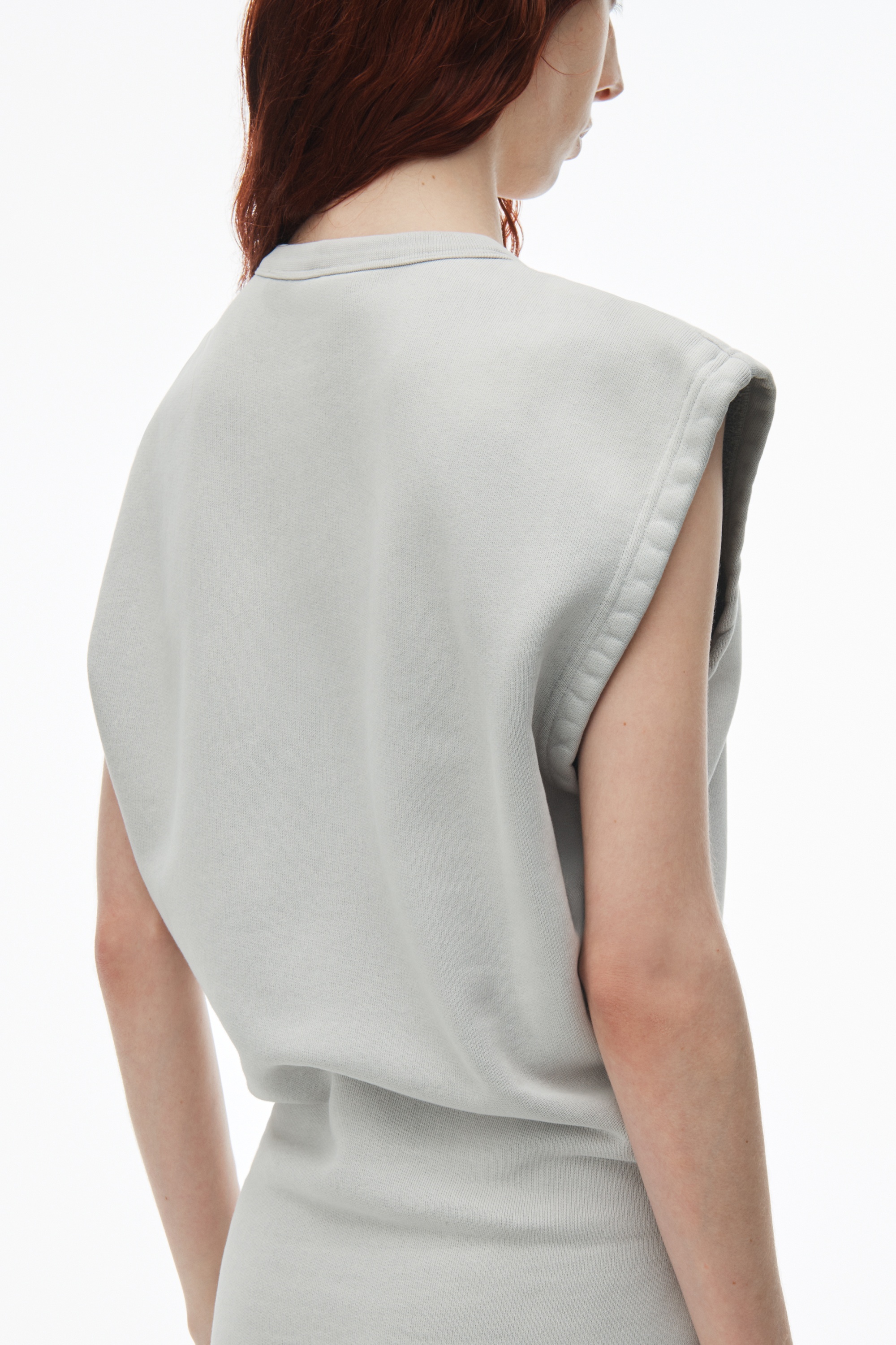 Tapered Minidress In Classic Terry - 6