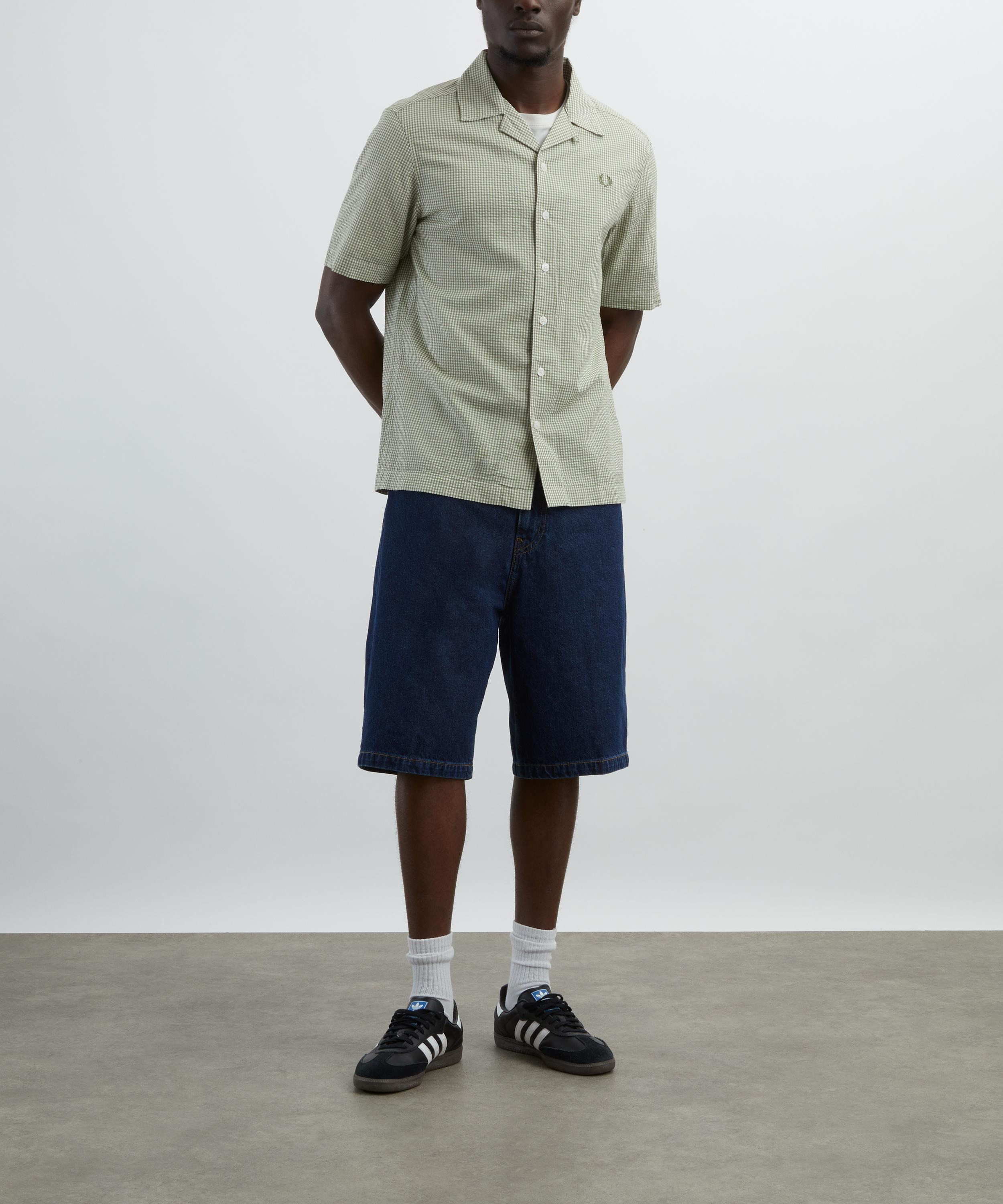 Microgingham Seersucker Shirt - 2