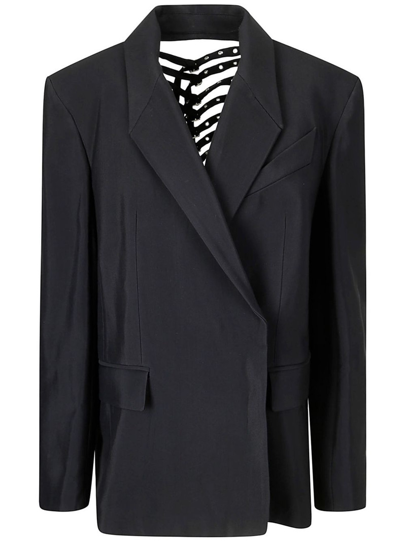 buckled blazer 1