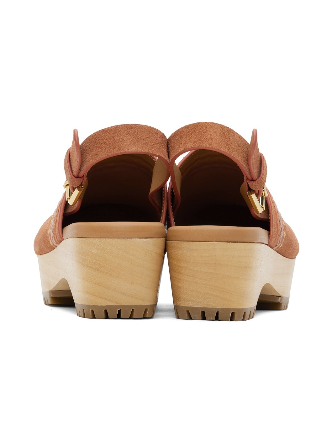 See by Chloé Orange Pheebe Clogs | REVERSIBLE