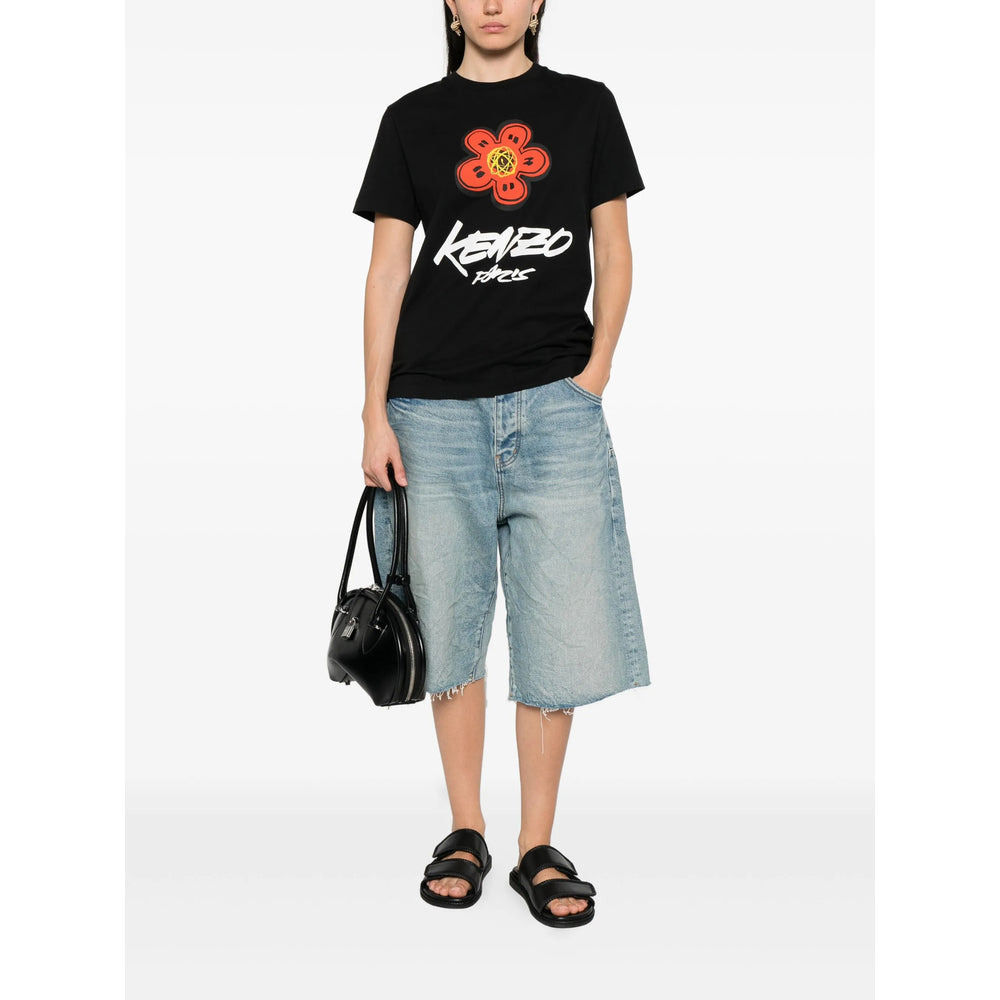 Kenzo Black Tops - T-Shirts & Jerseys Women - 3