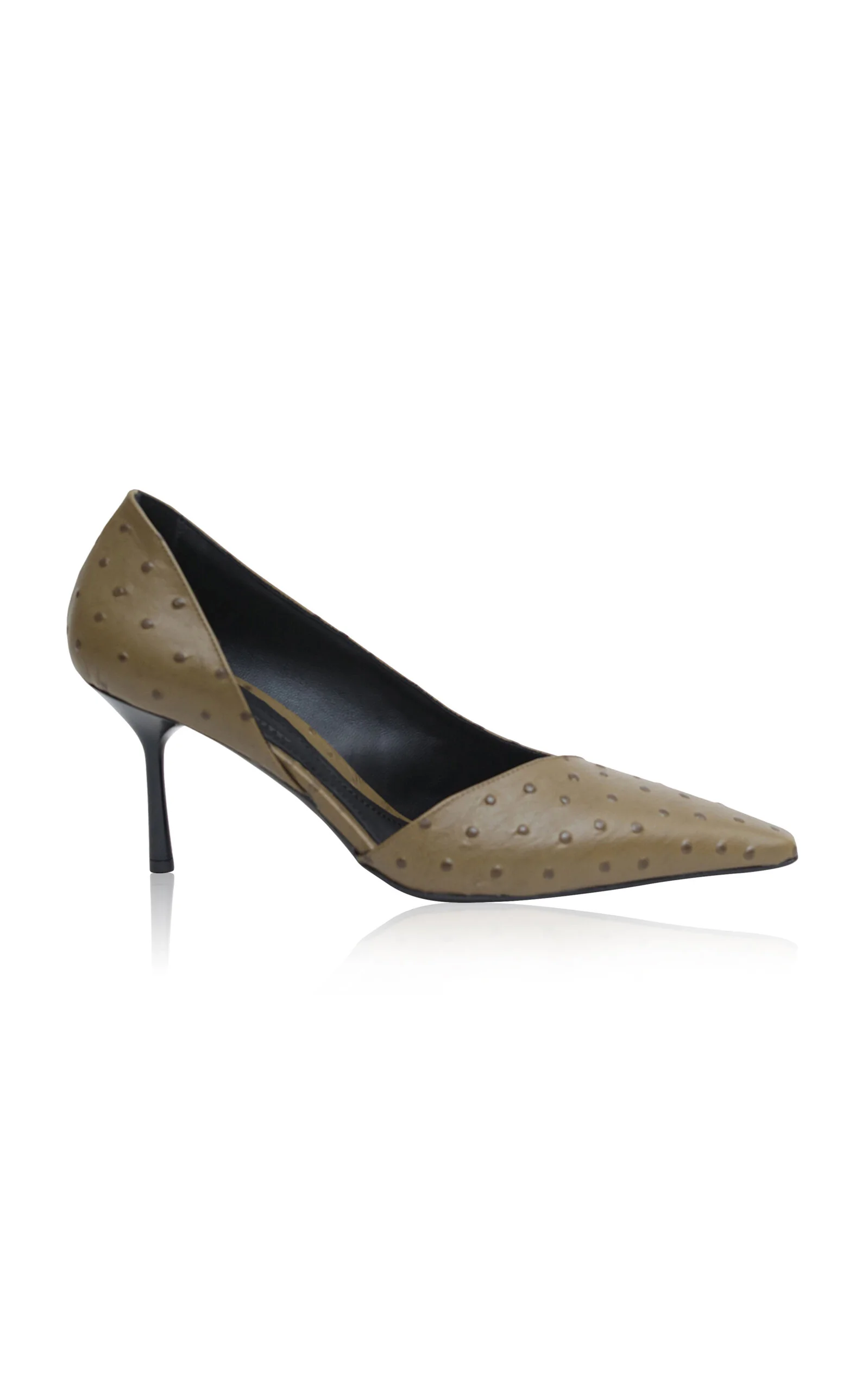 Max Embossed Pump khaki - 1