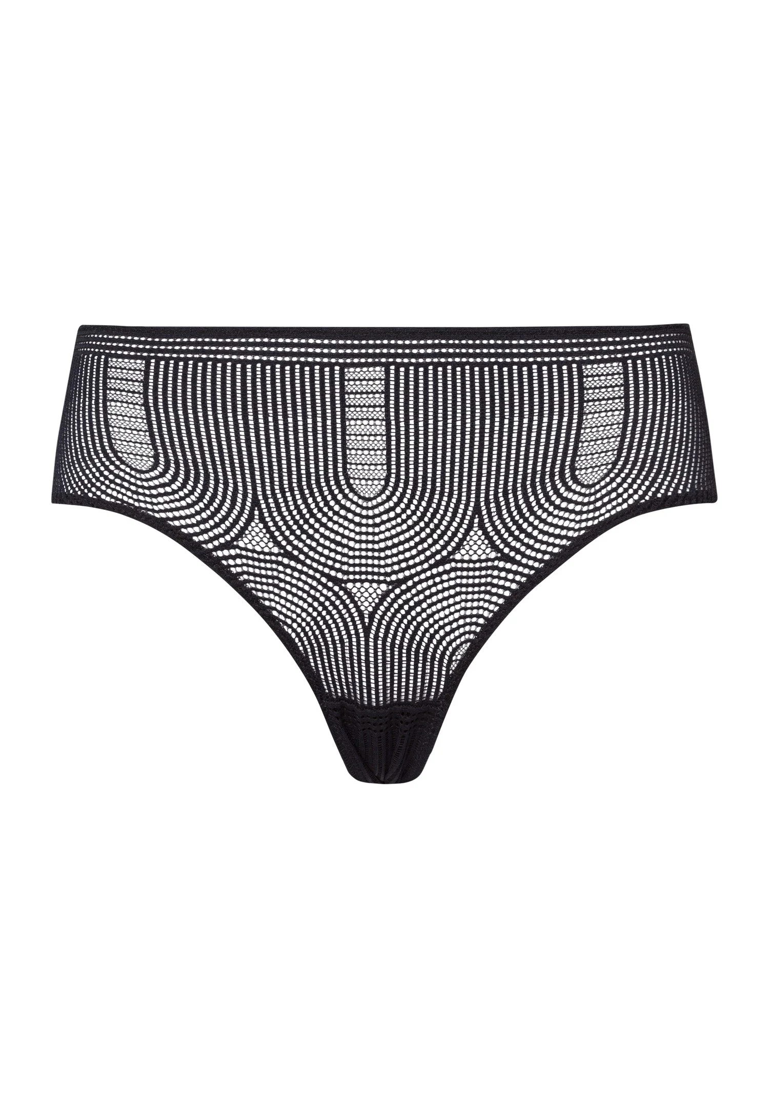 Martha Lace High Cut Brief - 1