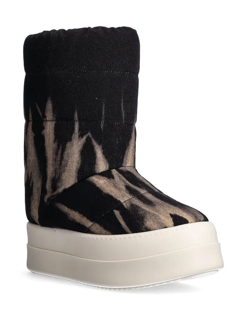Rick Owens DRKSHDW Mega Bumper Lunar boots outlook