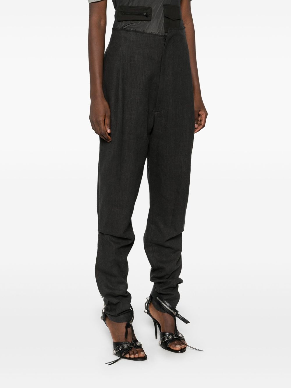 crepe trousers - 3