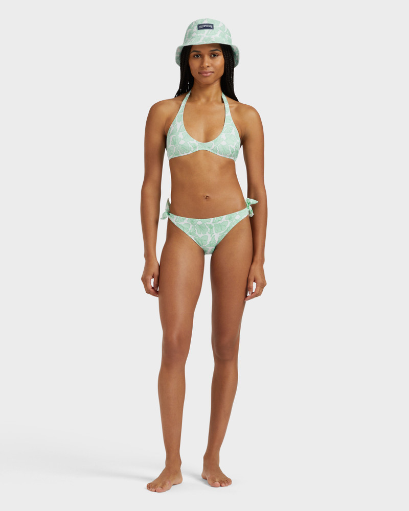 WOMEN ROUND NECKLINE BIKINI TOP SEASHELLS 4