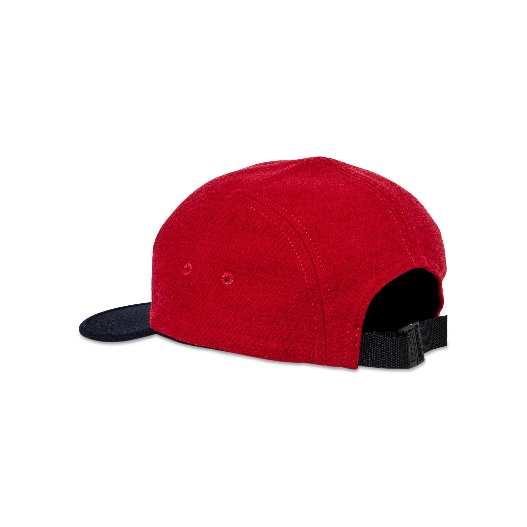 Supreme 2-Tone Camp Cap 'Red' - 3