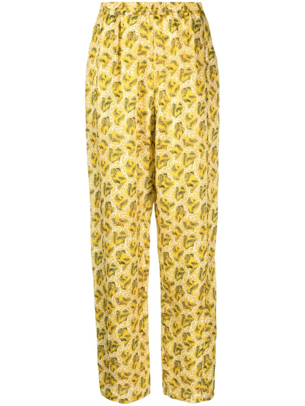 Piera graphic-print trousers - 1