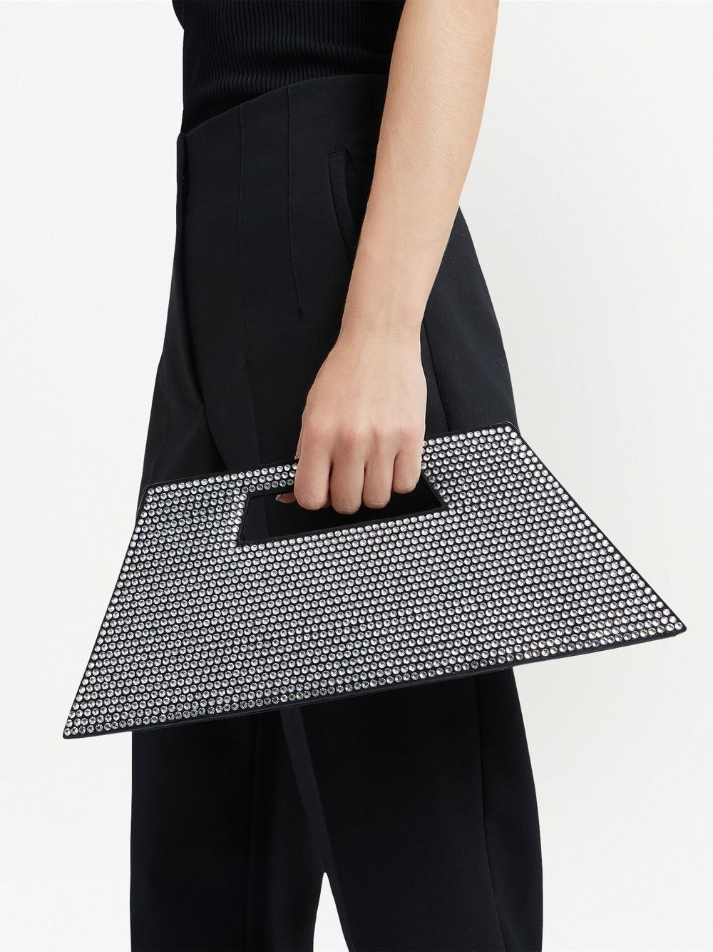 Meloee rhinestone clutch - 2