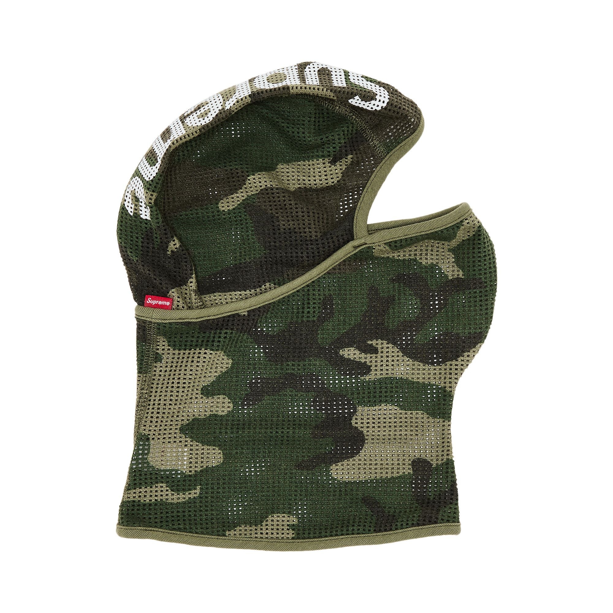 Supreme Mesh Lightweight Balaclava 'Woodland Camo' - 2