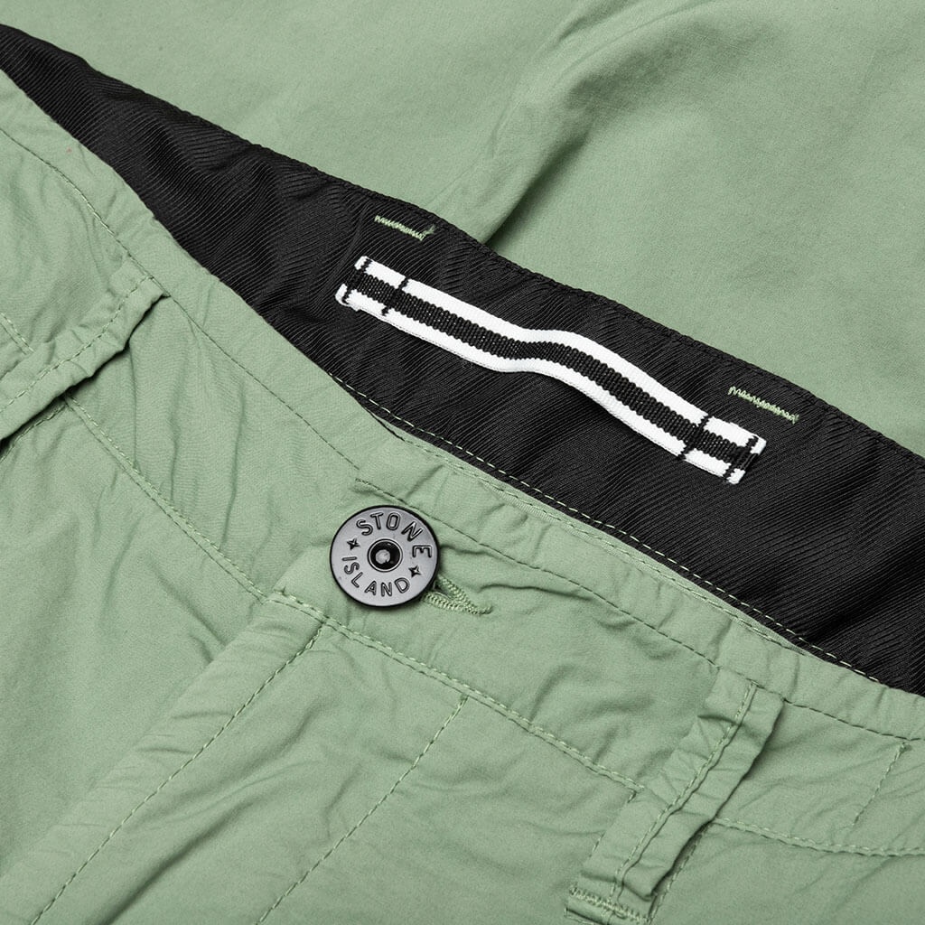 CARGO BERMUDA SHORTS - SAGE - 5