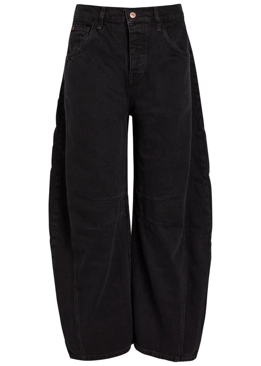 Free People Good Luck Barrel-leg Jeans - 1