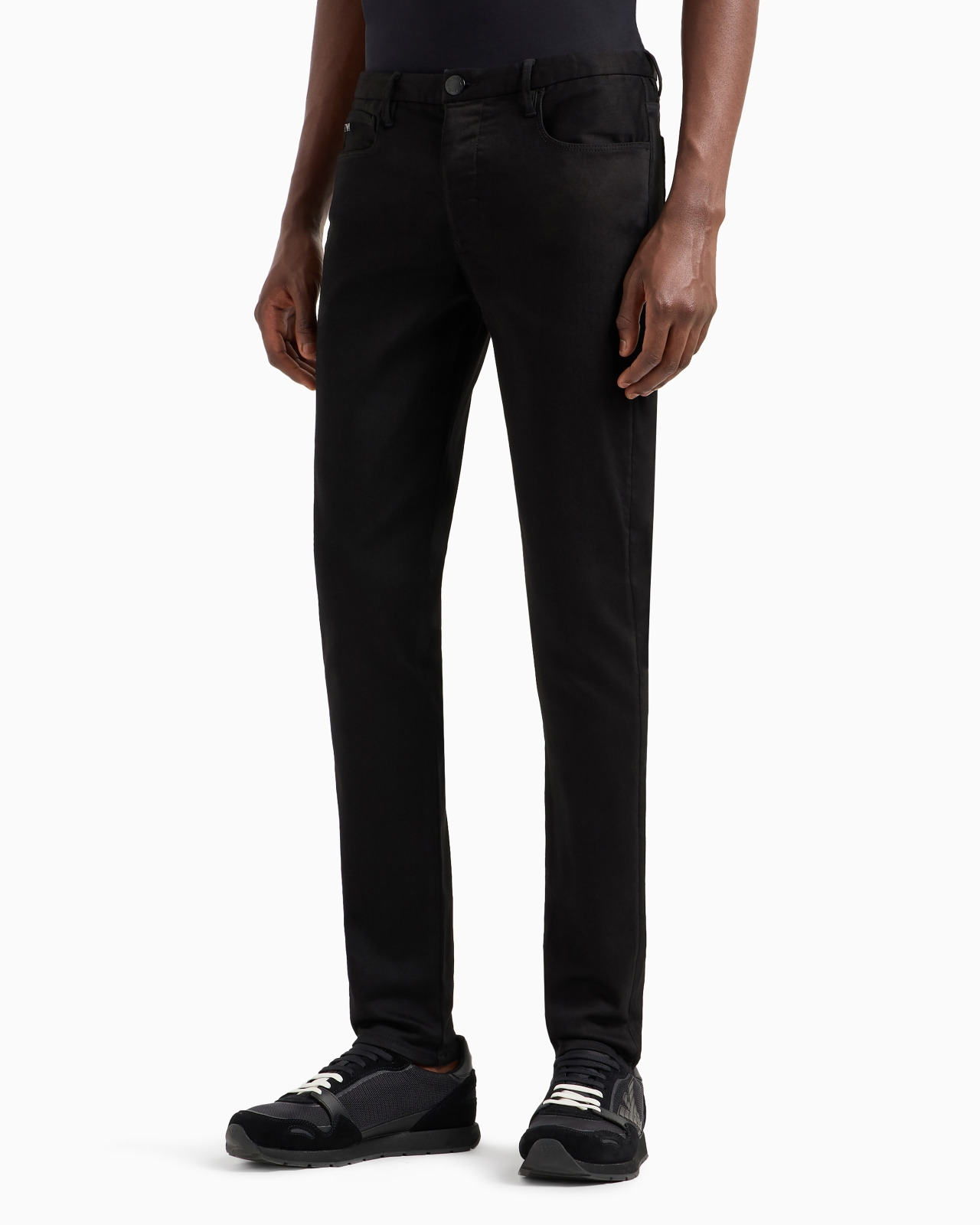 J11 Slim-fit extra comfort modal-blend denim jeans - 4