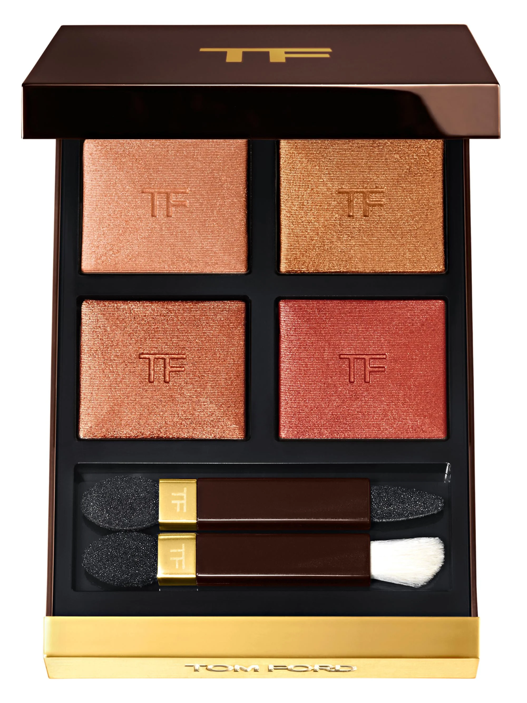 Women's Eye Color Quad Eyeshadow Palette - Peach Dawn - 1