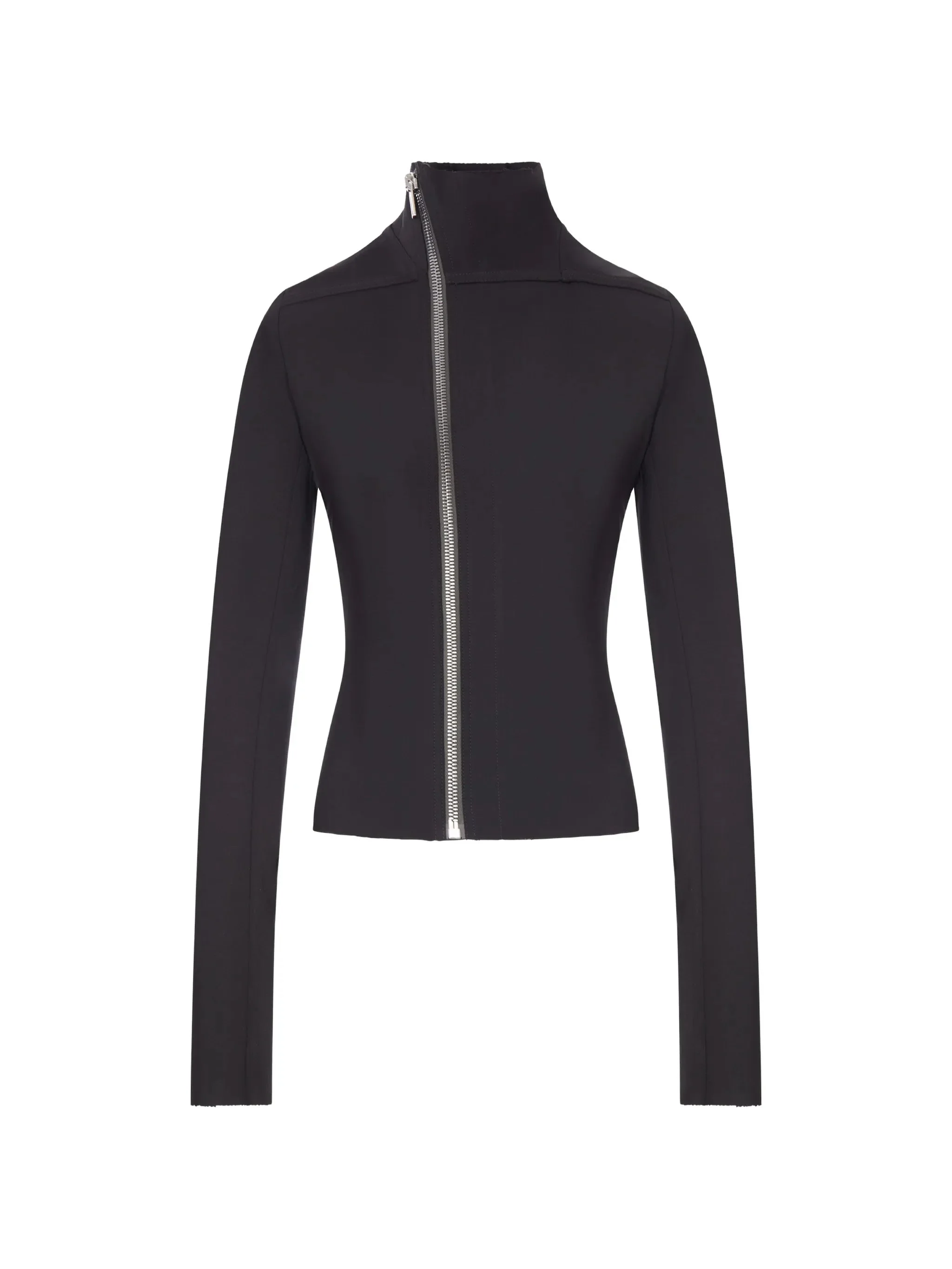Rick Owens GARY FITTED JACKET WITH ASYMMETRIC ZIP - 1