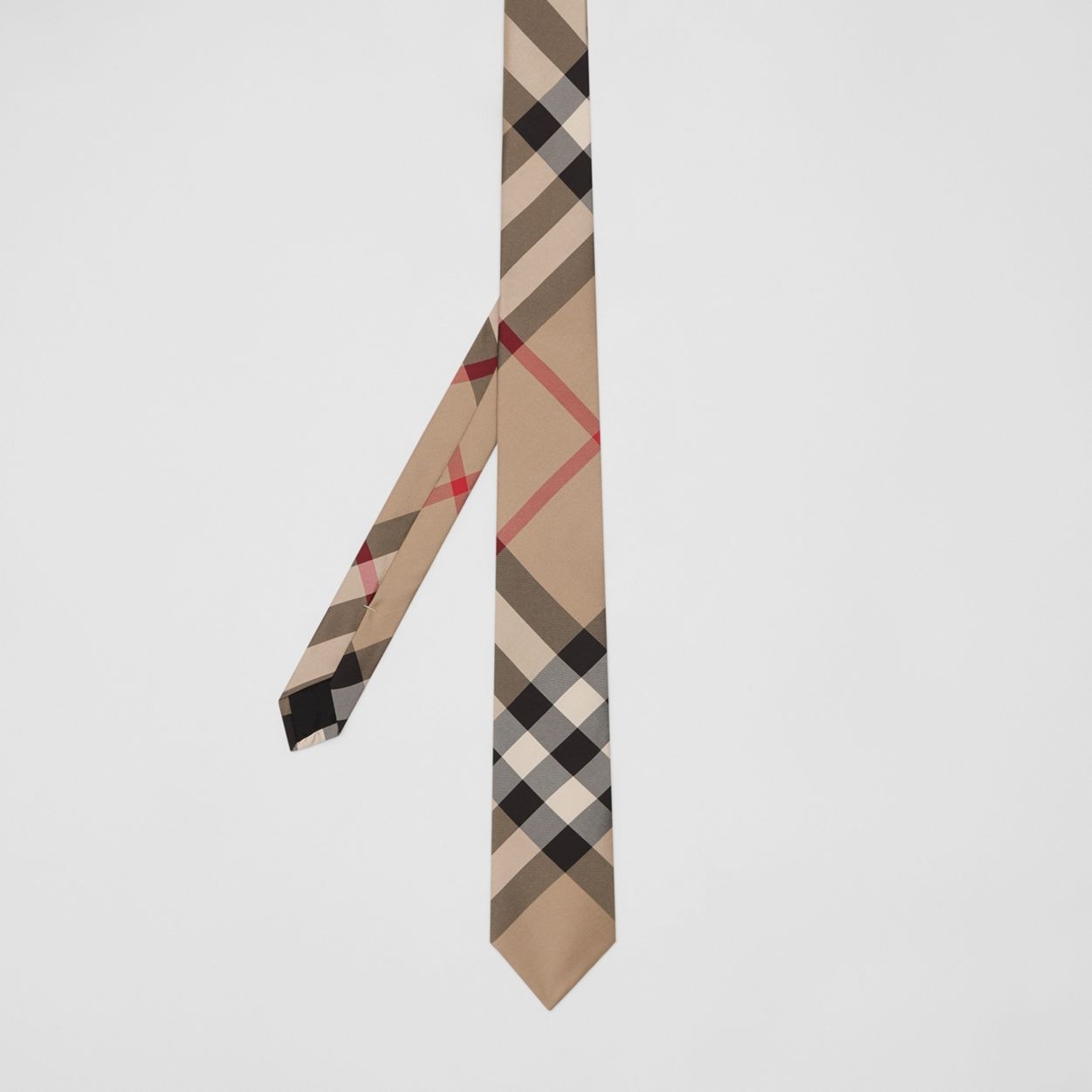 Classic Cut Check Silk Tie - 5