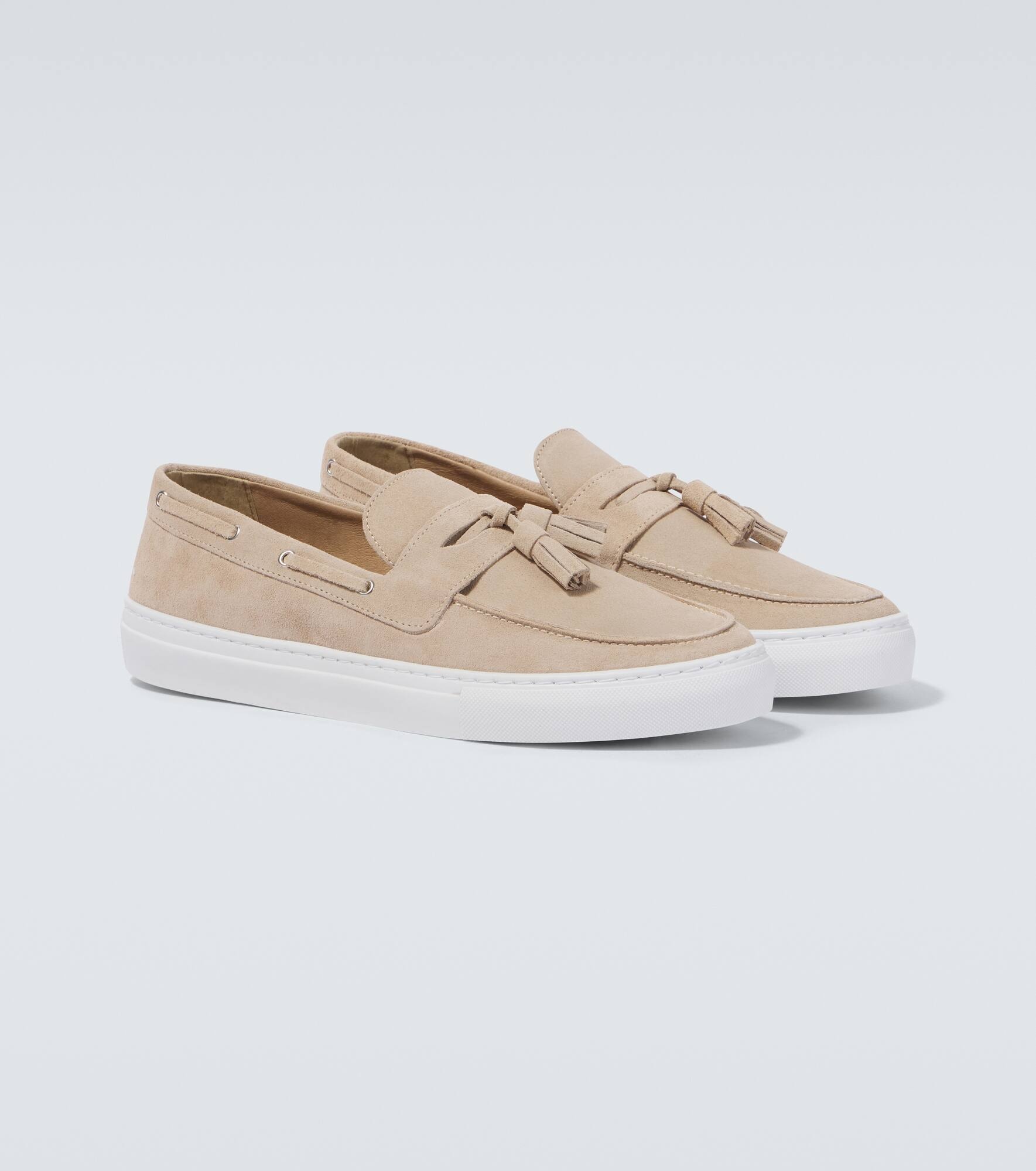 Monta tassel suede loafers - 5