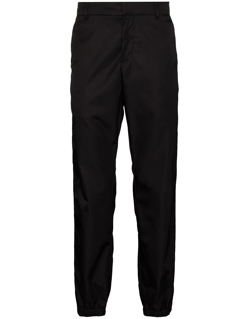 tailored-cut straight-leg trousers - 1