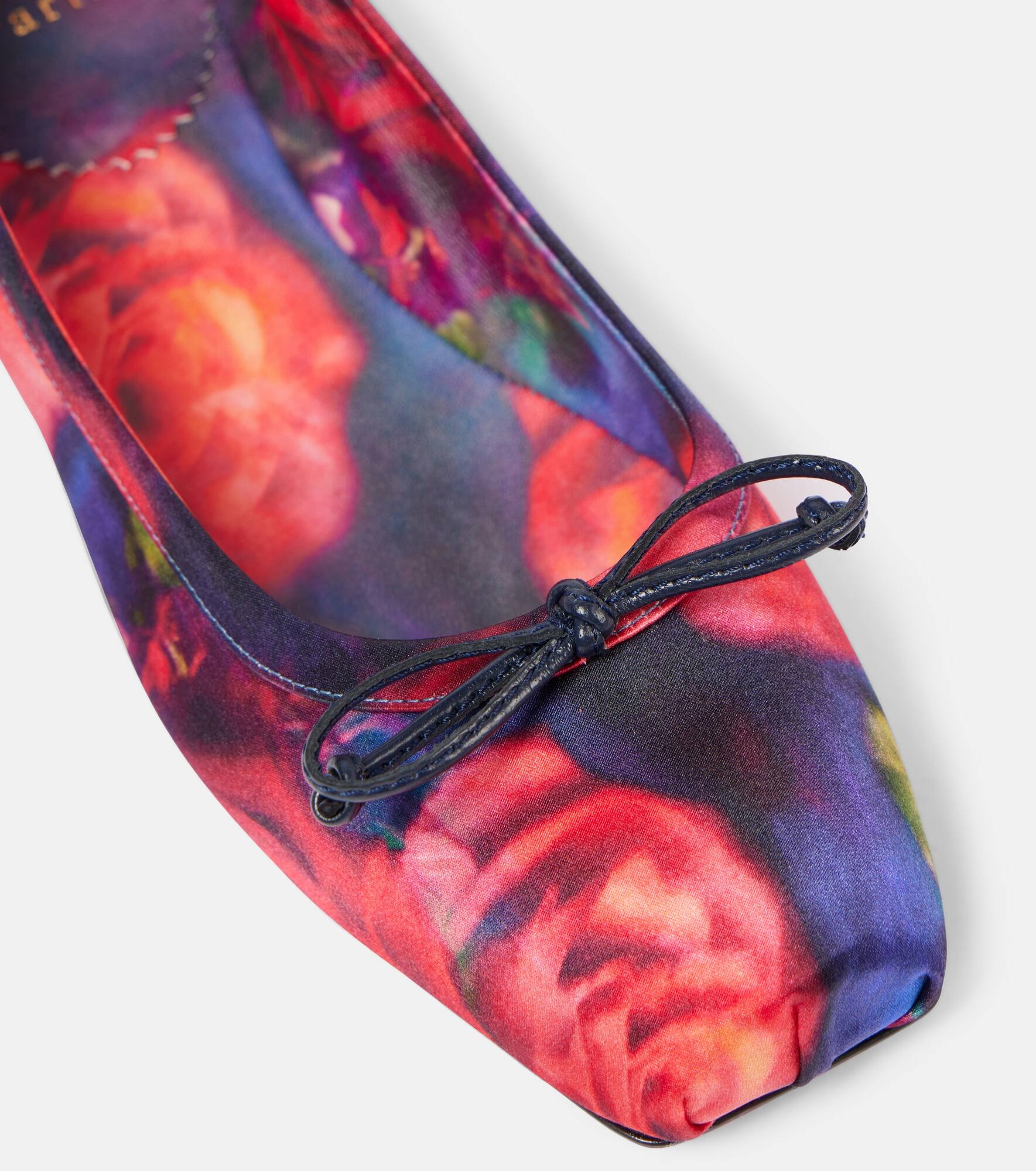 Mamadrague floral satin ballet flats - 5