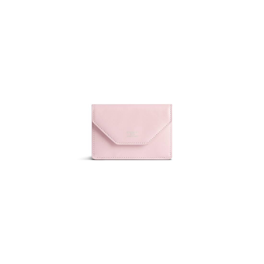 Women's Envelope Mini Wallet  in Petal Pink - 1