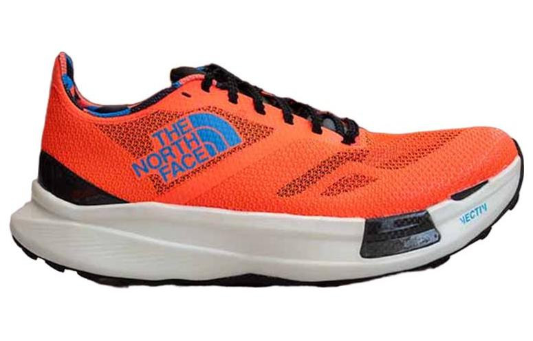 THE NORTH FACE Vertic Pro Athlete Mens Trail Running Shoes 'Solar Coral Optic Blue' 819B-OIG - 2