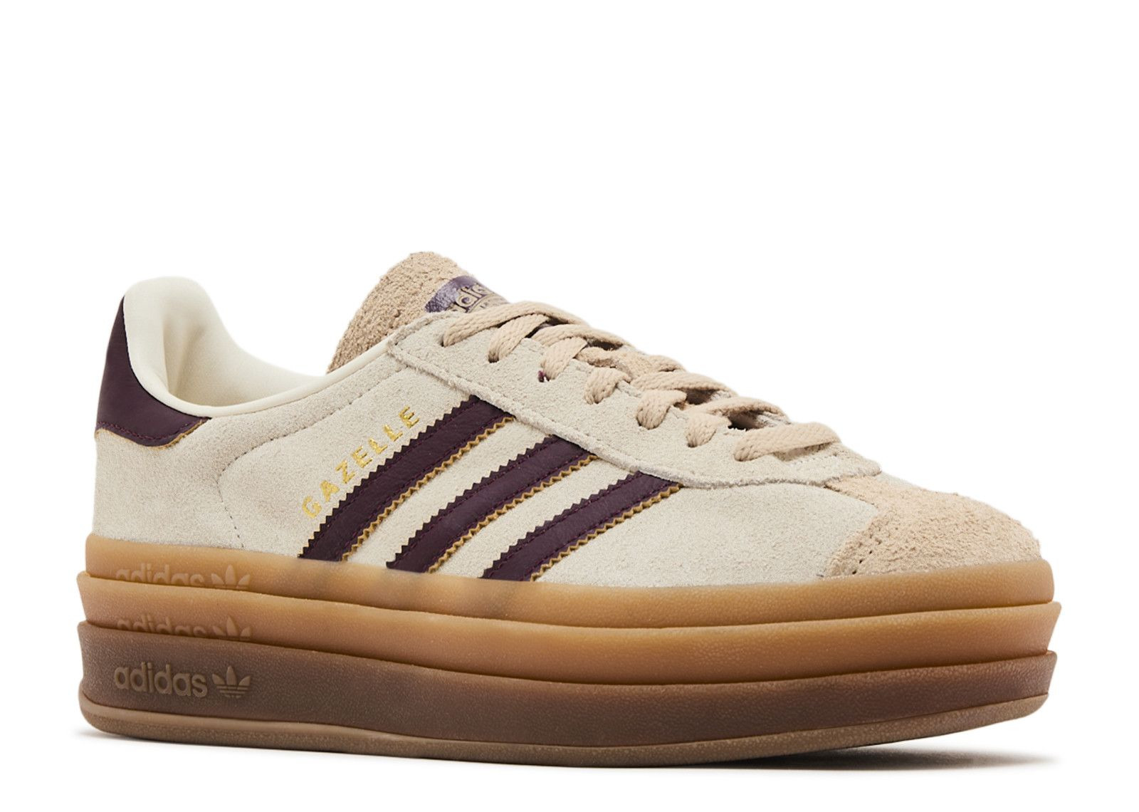 WMNS GAZELLE 'CREAM WHITE MAROON' - 2