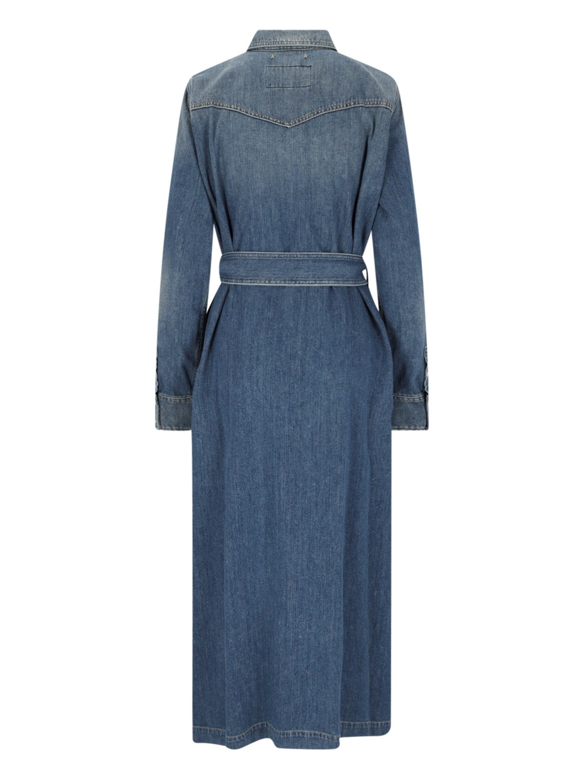 DENIM SHIRT DRESS - 2