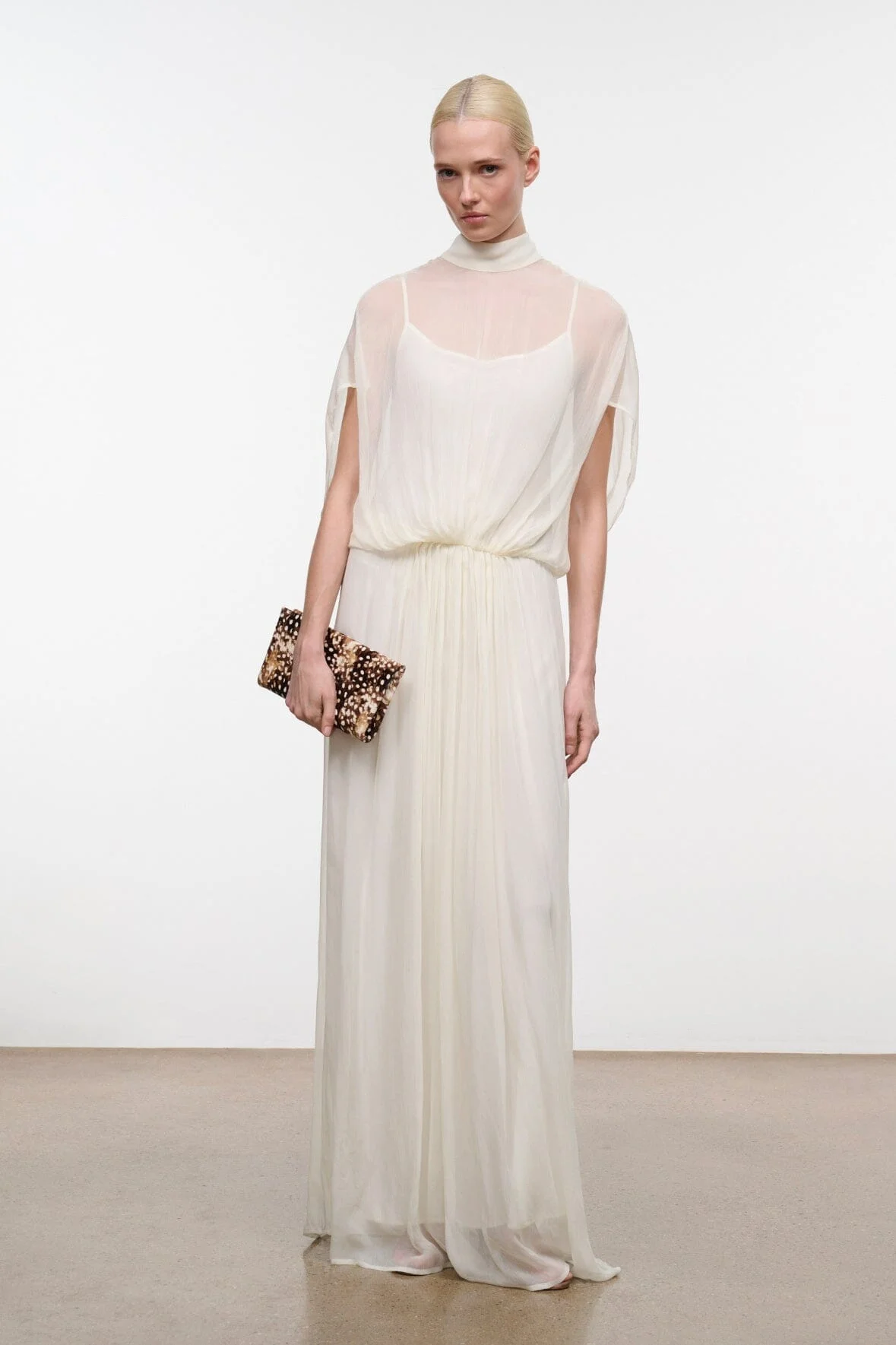 STAUD VIVIANA DRESS IVORY - 1