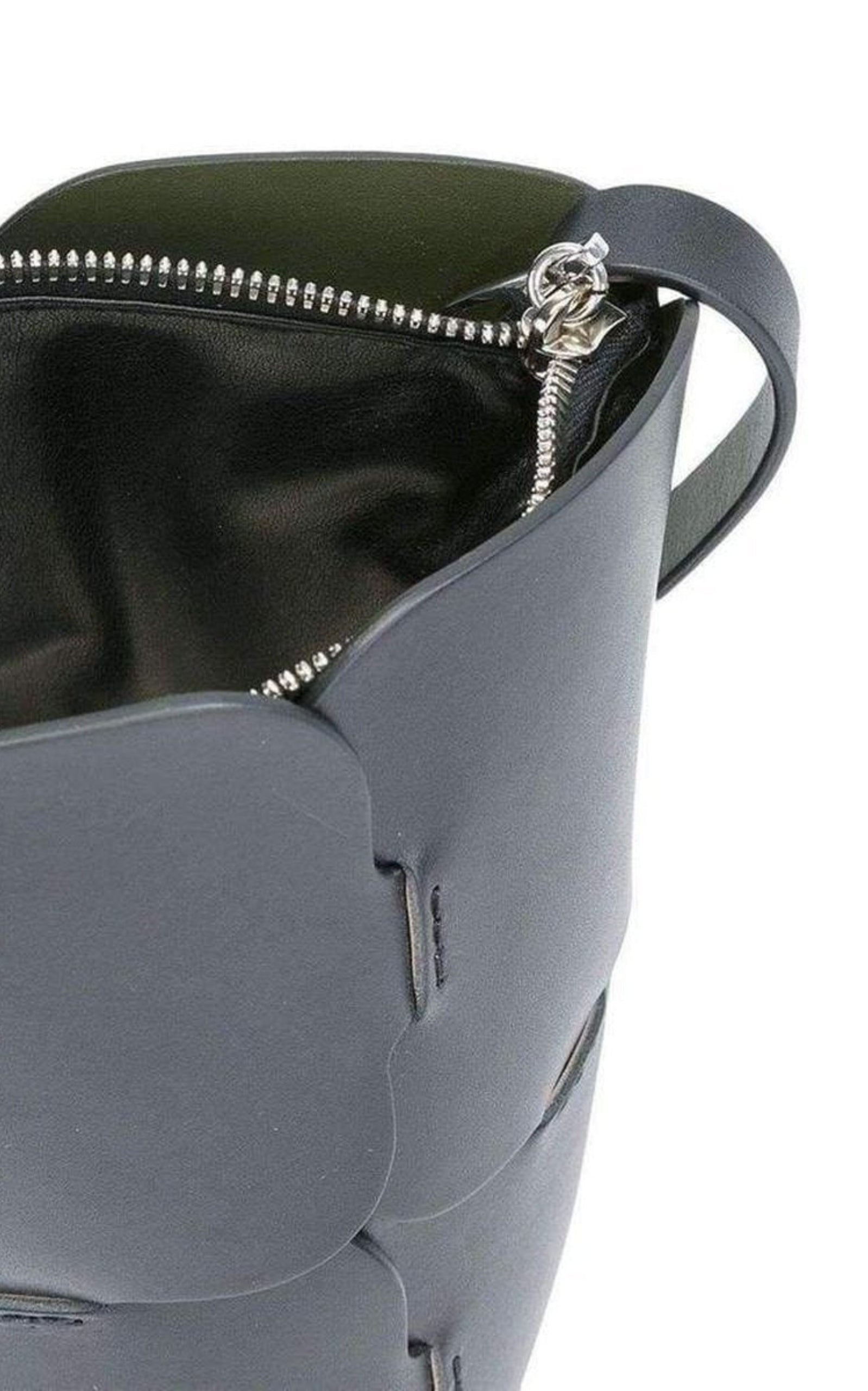 Hobo Puzzle Bucket Shoulder Mini Leather Bag - 3