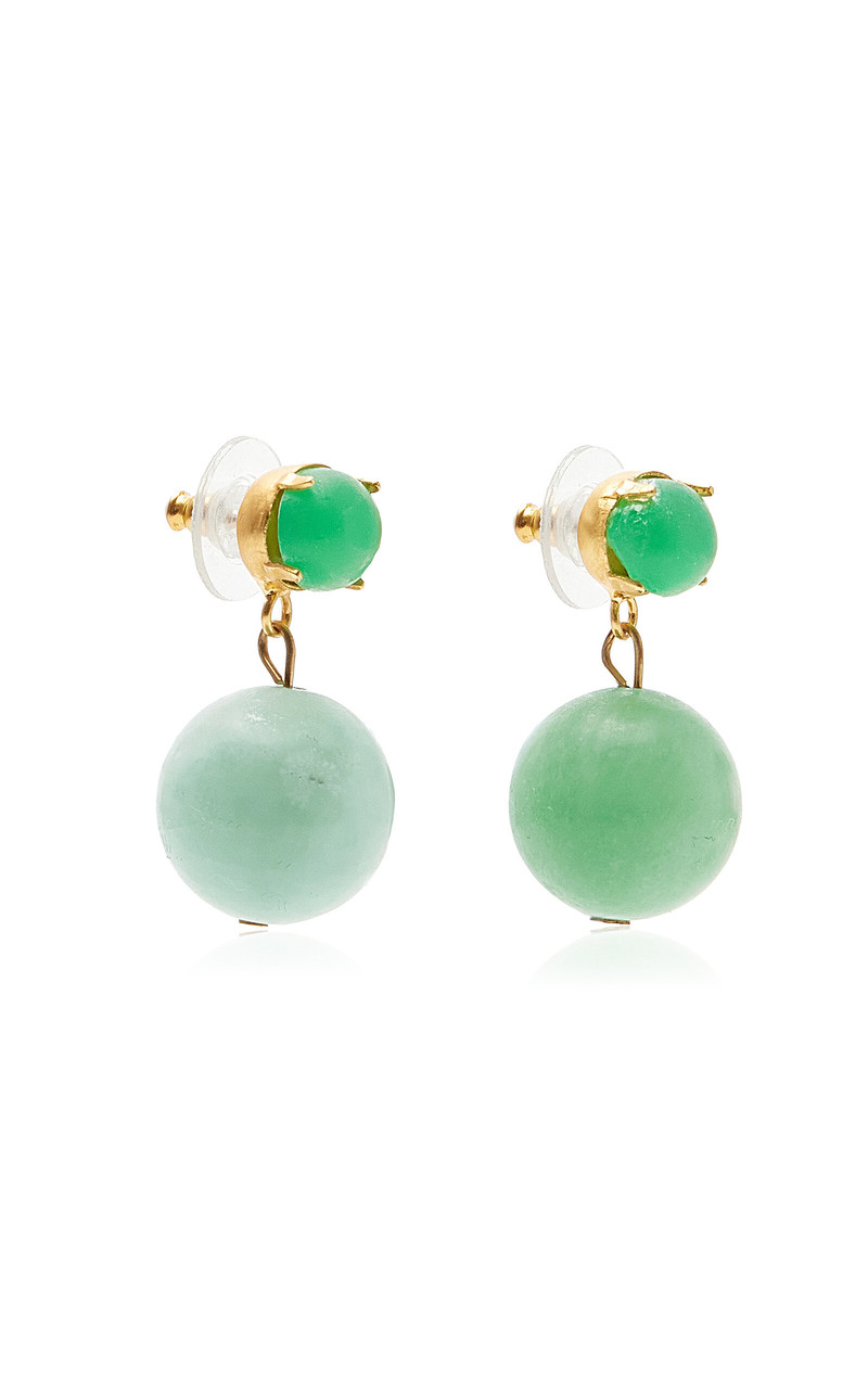 Everly Earrings green 3