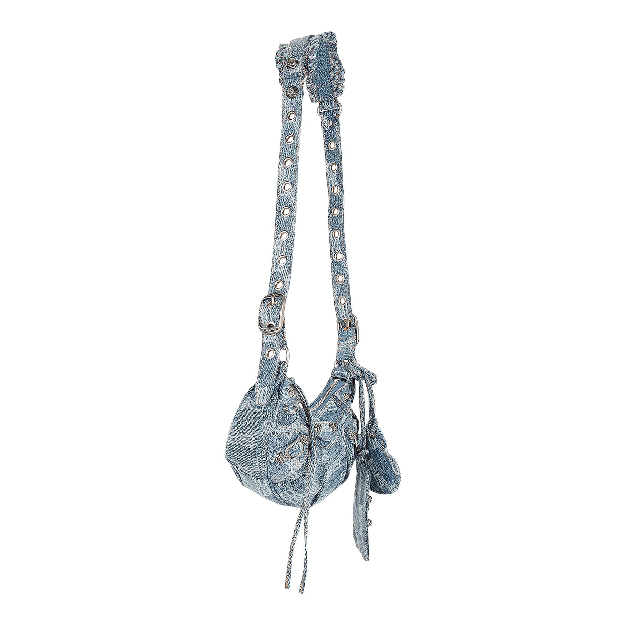 Balenciaga Le Cagole XS Shoulder Bag 'Blue' - 3