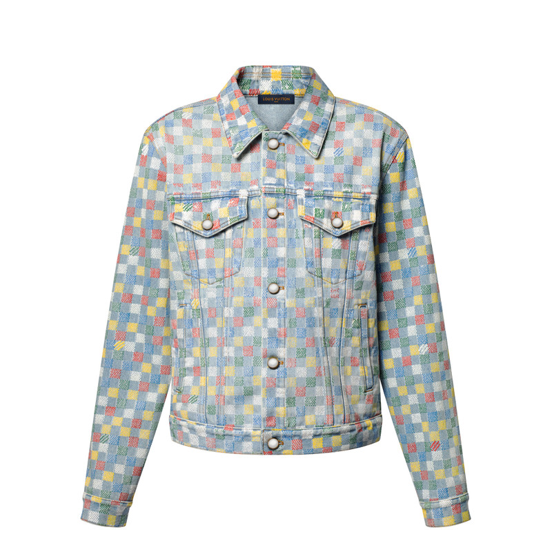 Damier Denim Trucker Jacket 1