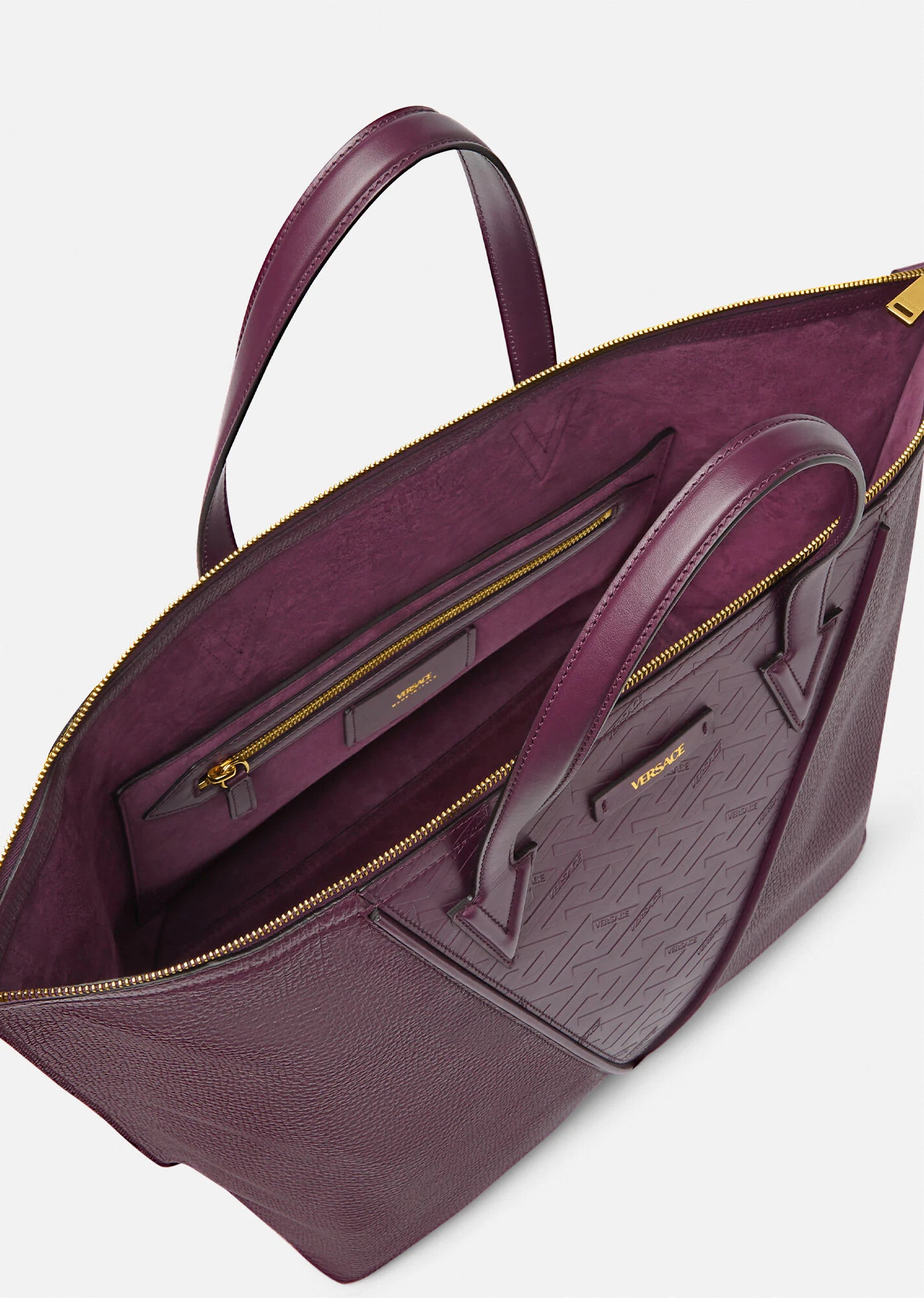 V Greca Signature Tote Bag - 4