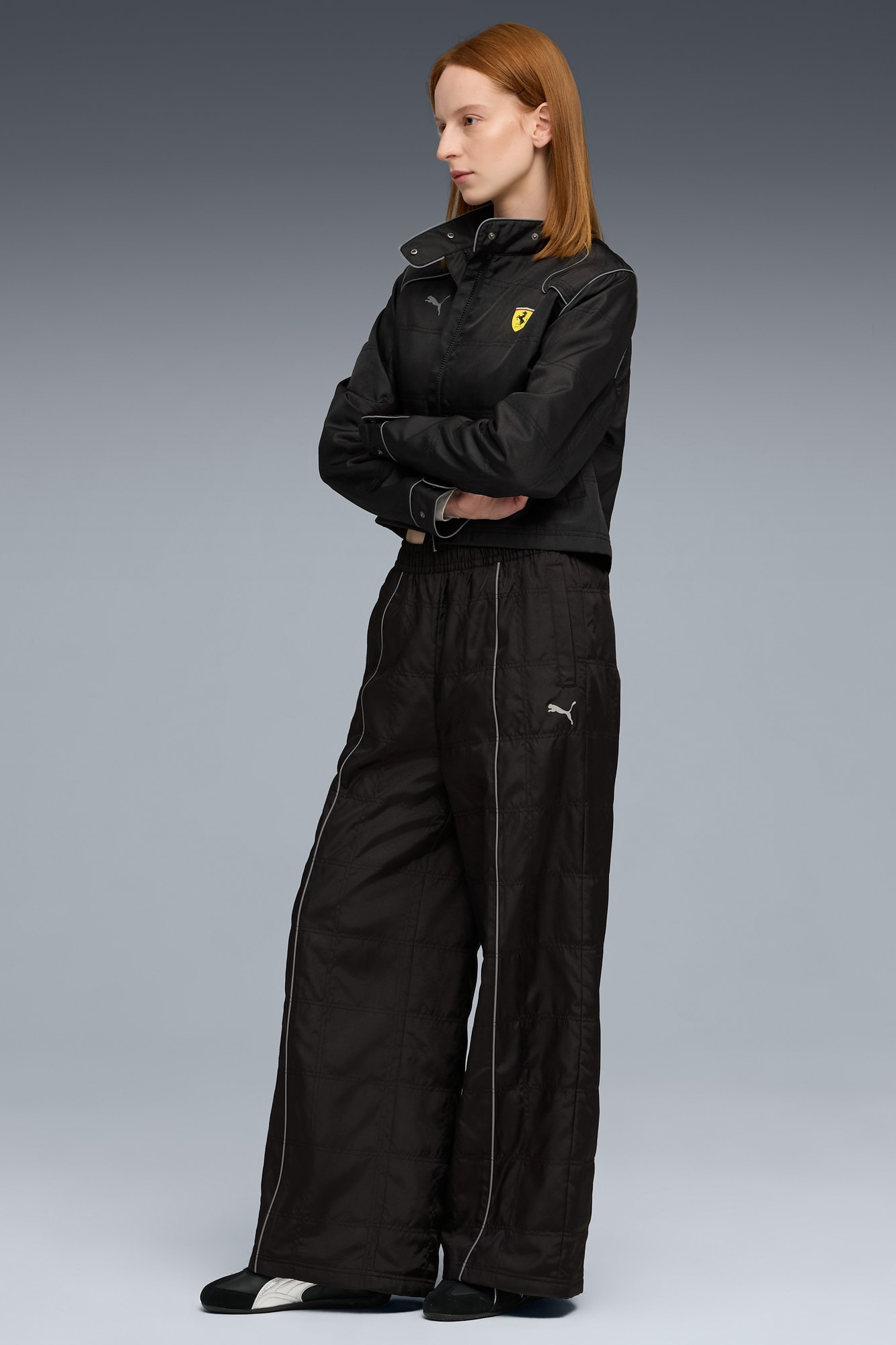 Scuderia Ferrari HP Premium Woven Pants Women - 5