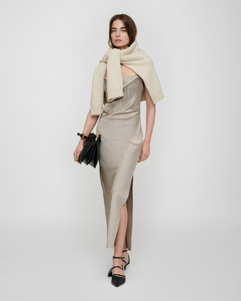 Nanushka Crisp Satin Dress outlook