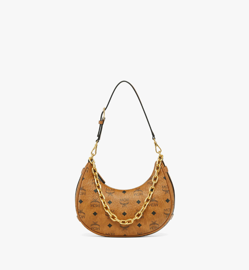 Aren Crescent Hobo Bag in Visetos 1