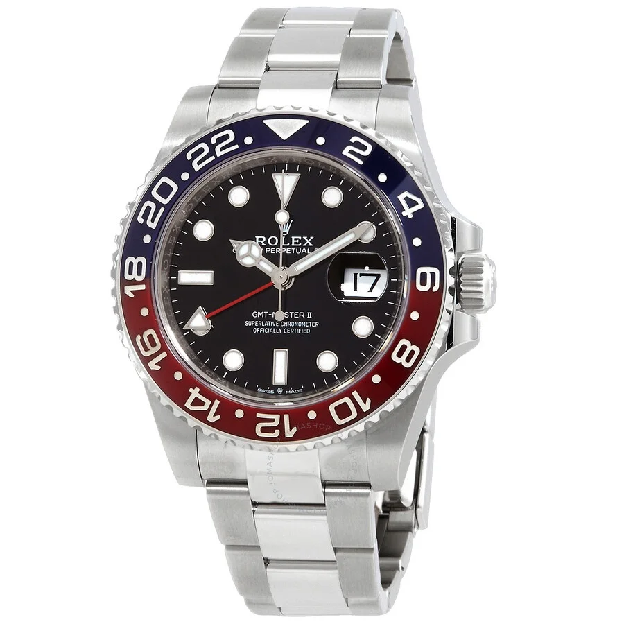 Rolex GMT-Master II "Pepsi" Automatic Black Dial Men's Watch 126710BKSO - 1
