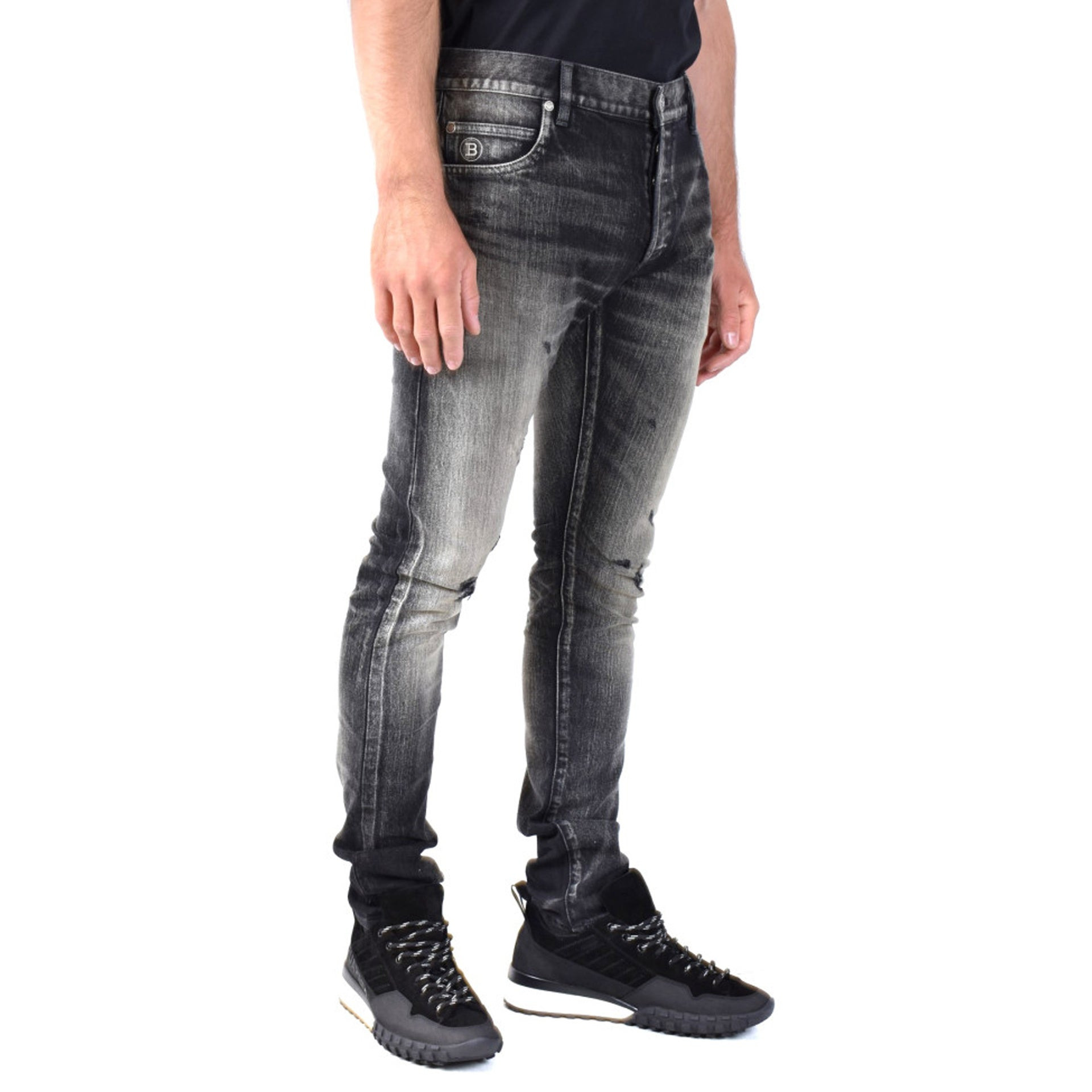 Balmain Distressed Jeans Men - 2