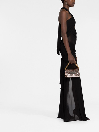 TOM FORD Sequin Embroidery Label Chain bag outlook