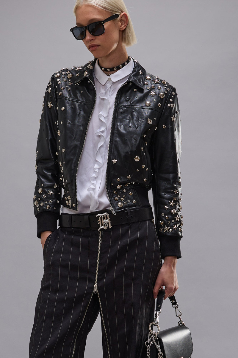 R13 BERLIN LEATHER JACKET outlook