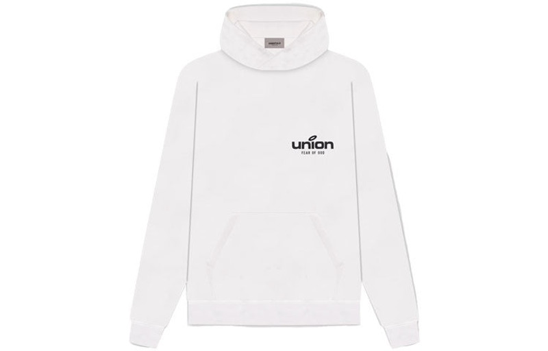 Fear of God Essentials FW21 Vintage Hoodie x Union LA 'White' FOG-FW21-097 - 1