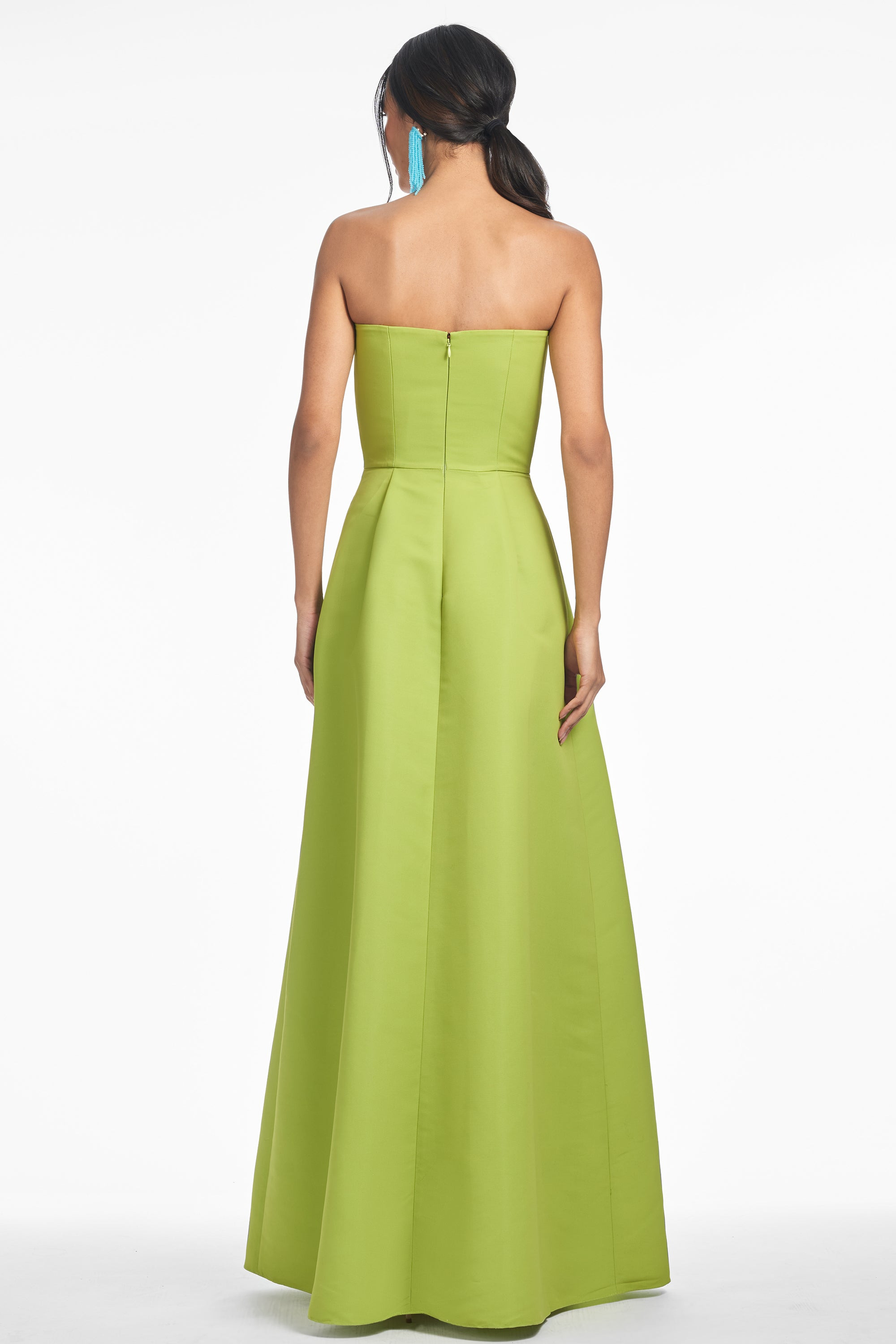LARISA GOWN - PERIDOT CASCADE - 4