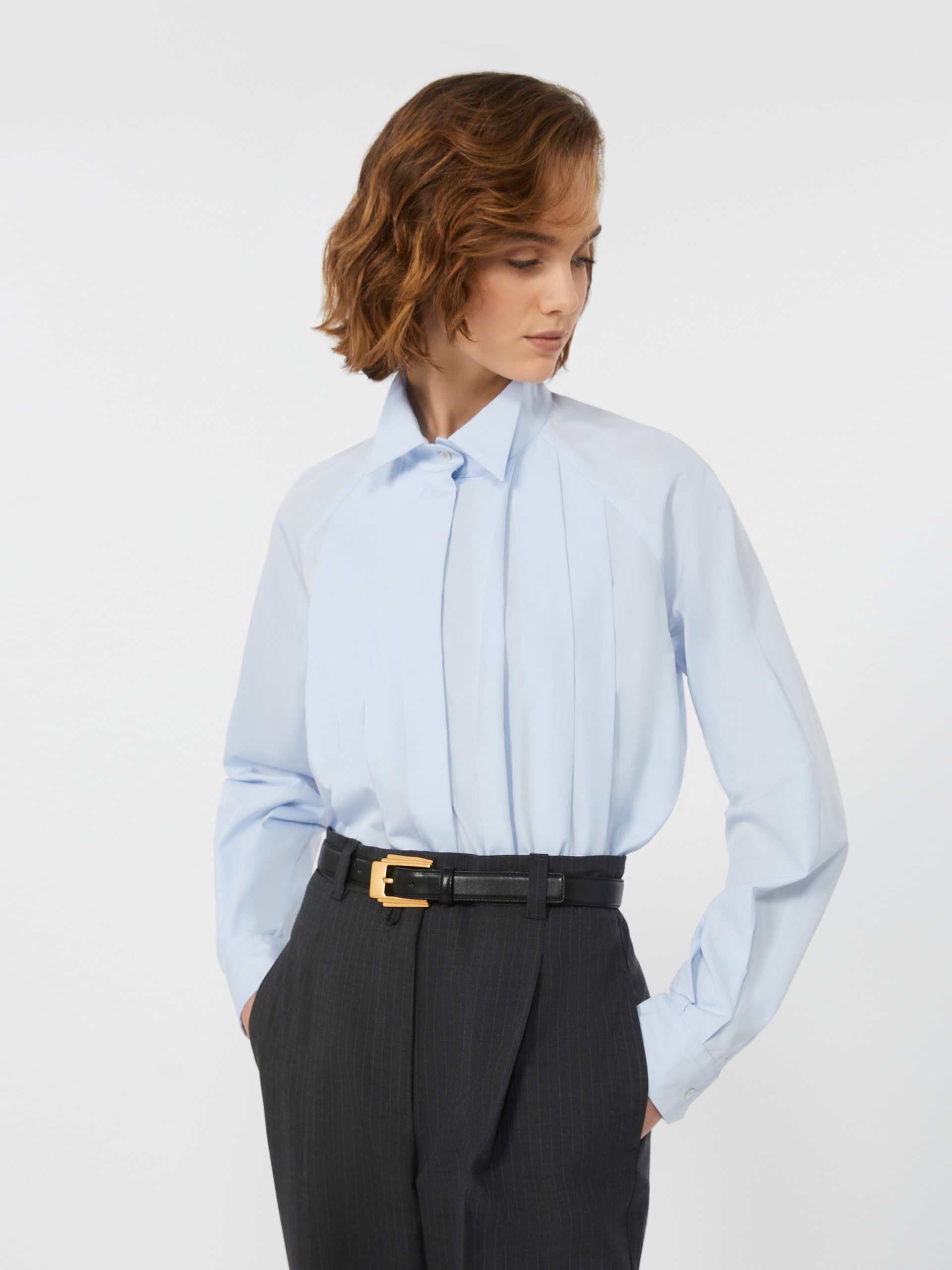 ACANTO Cotton poplin shirt - 5