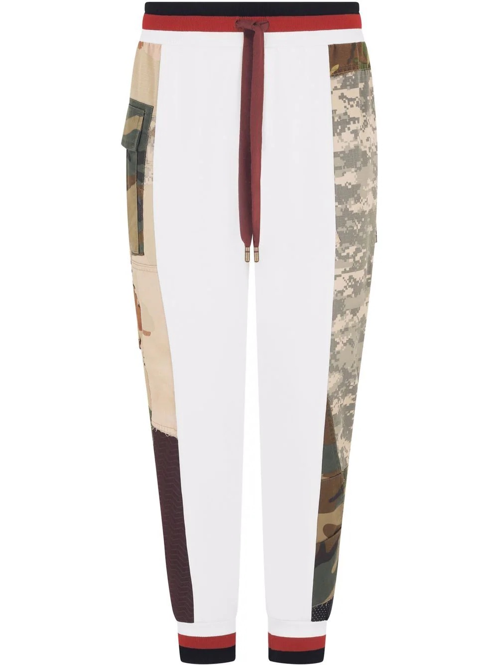 camouflage-print panelled track pants - 1