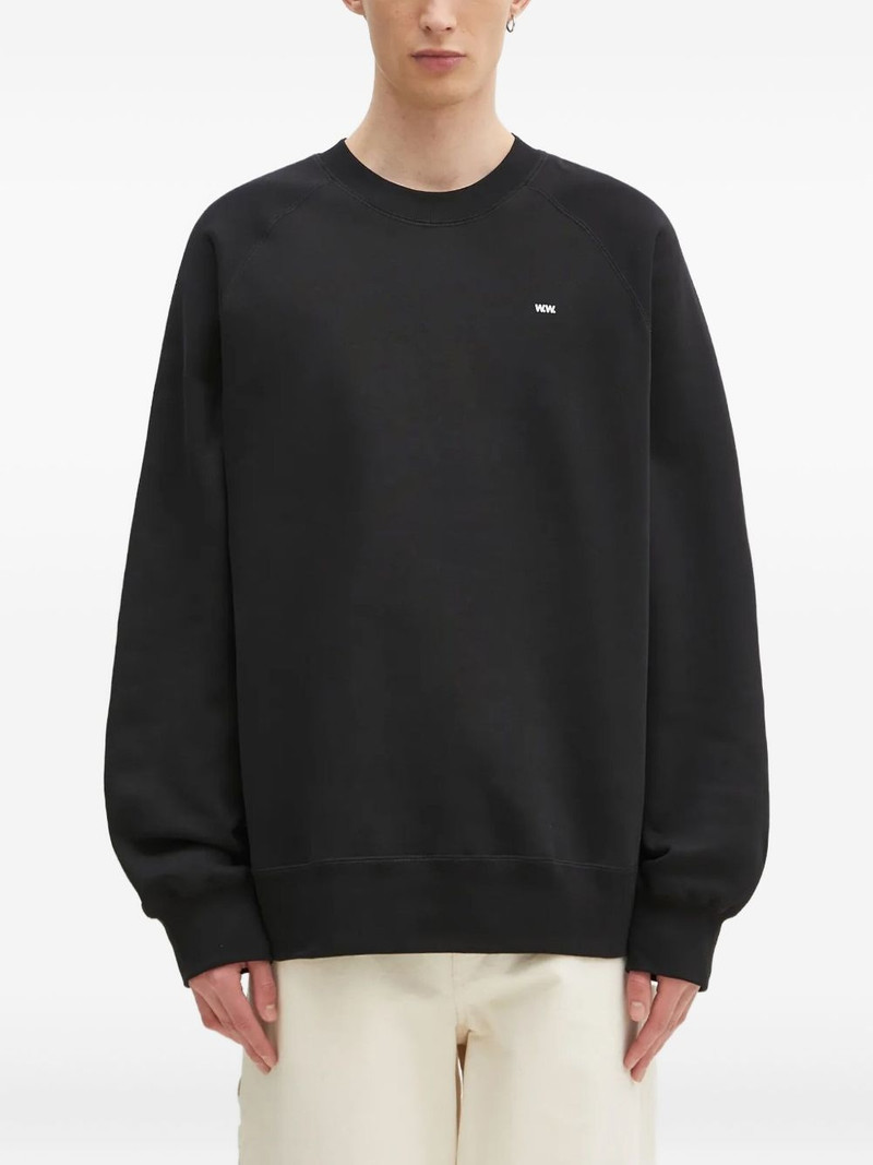 logo-print raglan sweatshirt 1