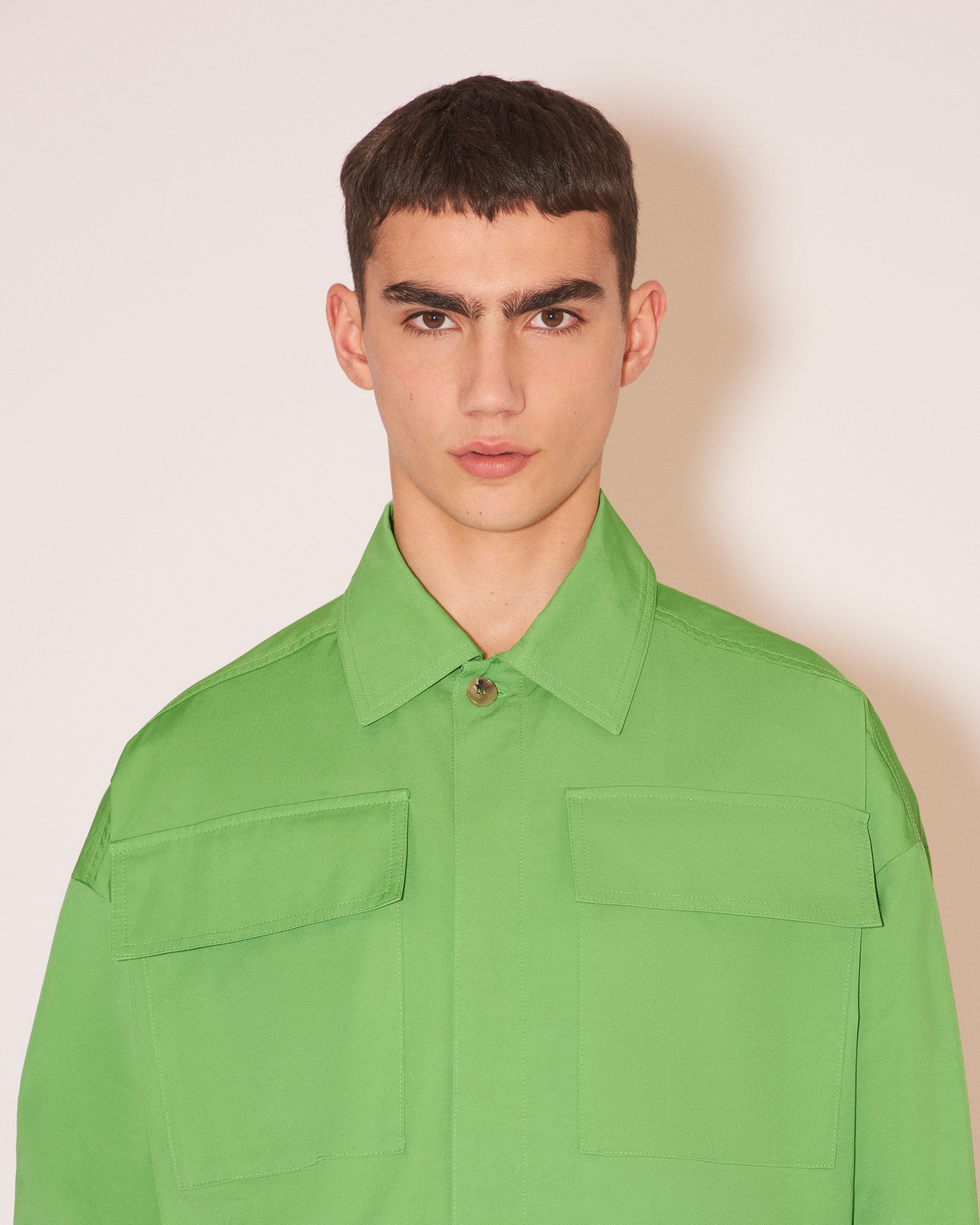BENO - Tech twill box-fit jacket - Green - 6