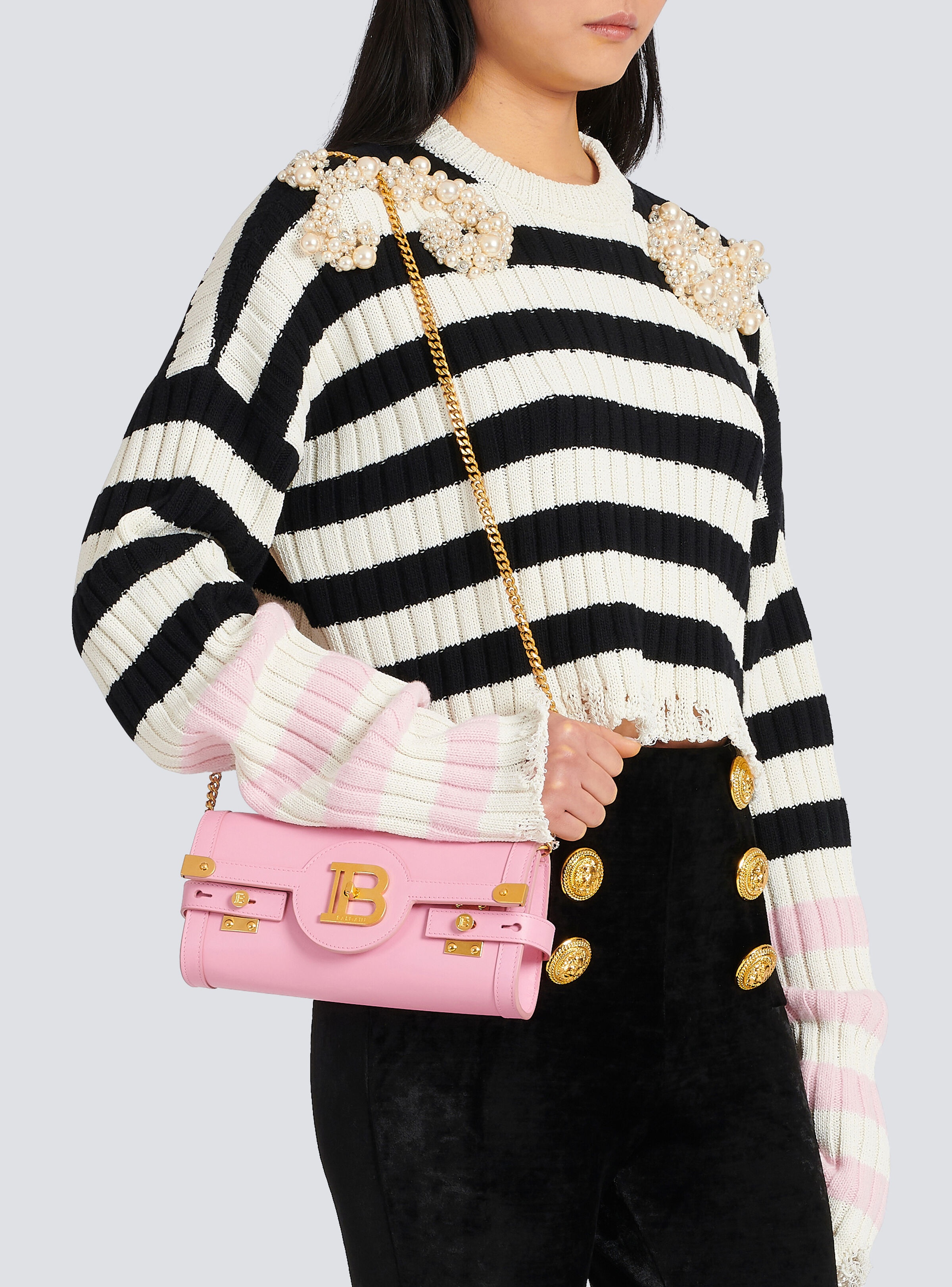 Smooth leather B-Buzz 23 clutch bag - 7