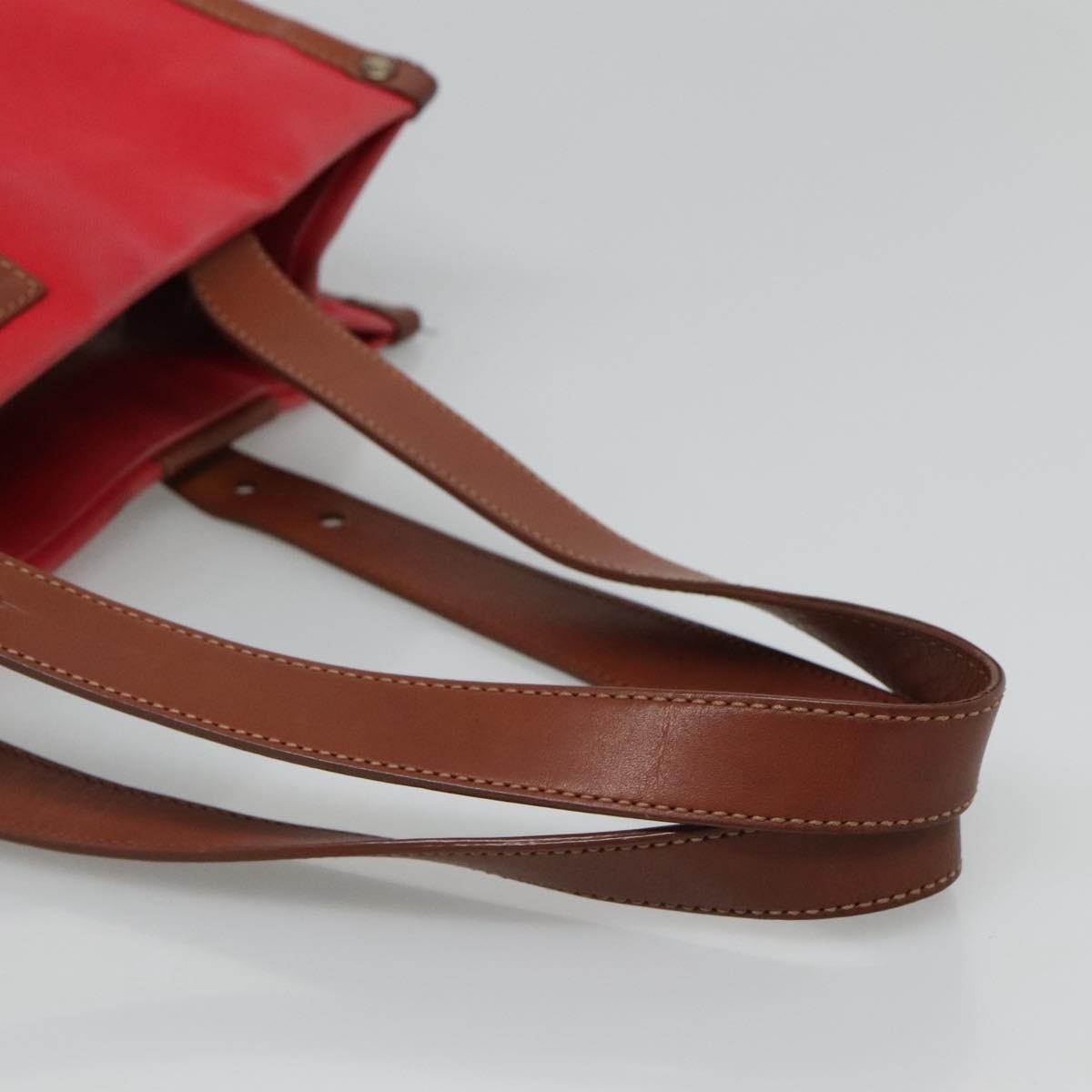 Burberry Tote Bag Canvas Red - 7